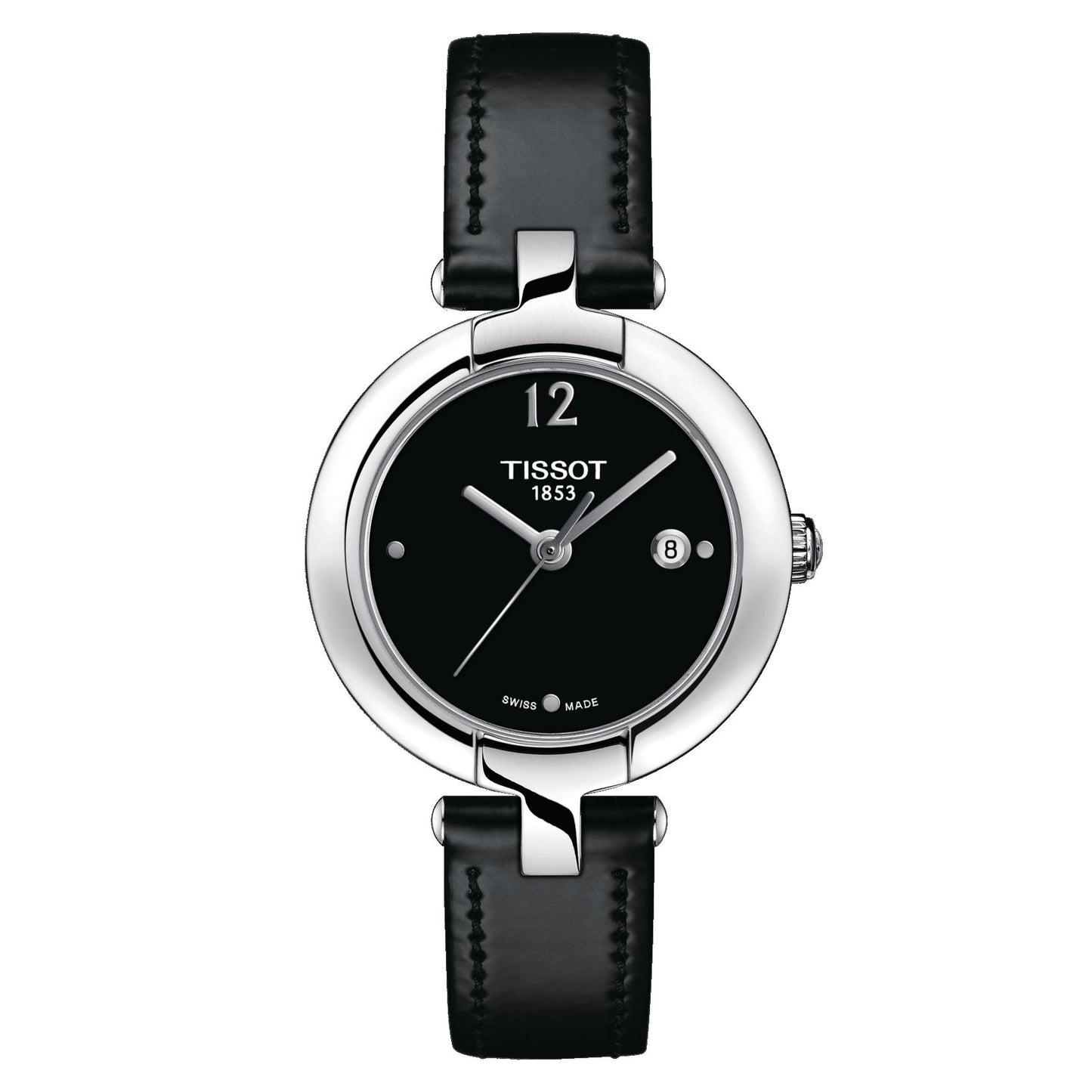 Pinky By Tissot (Leather, Black) Arabic And Indexes