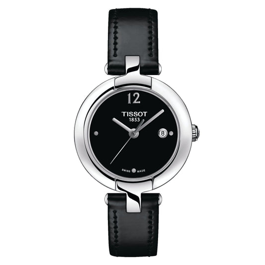 Pinky By Tissot (Leather, Black) Arabic And Indexes