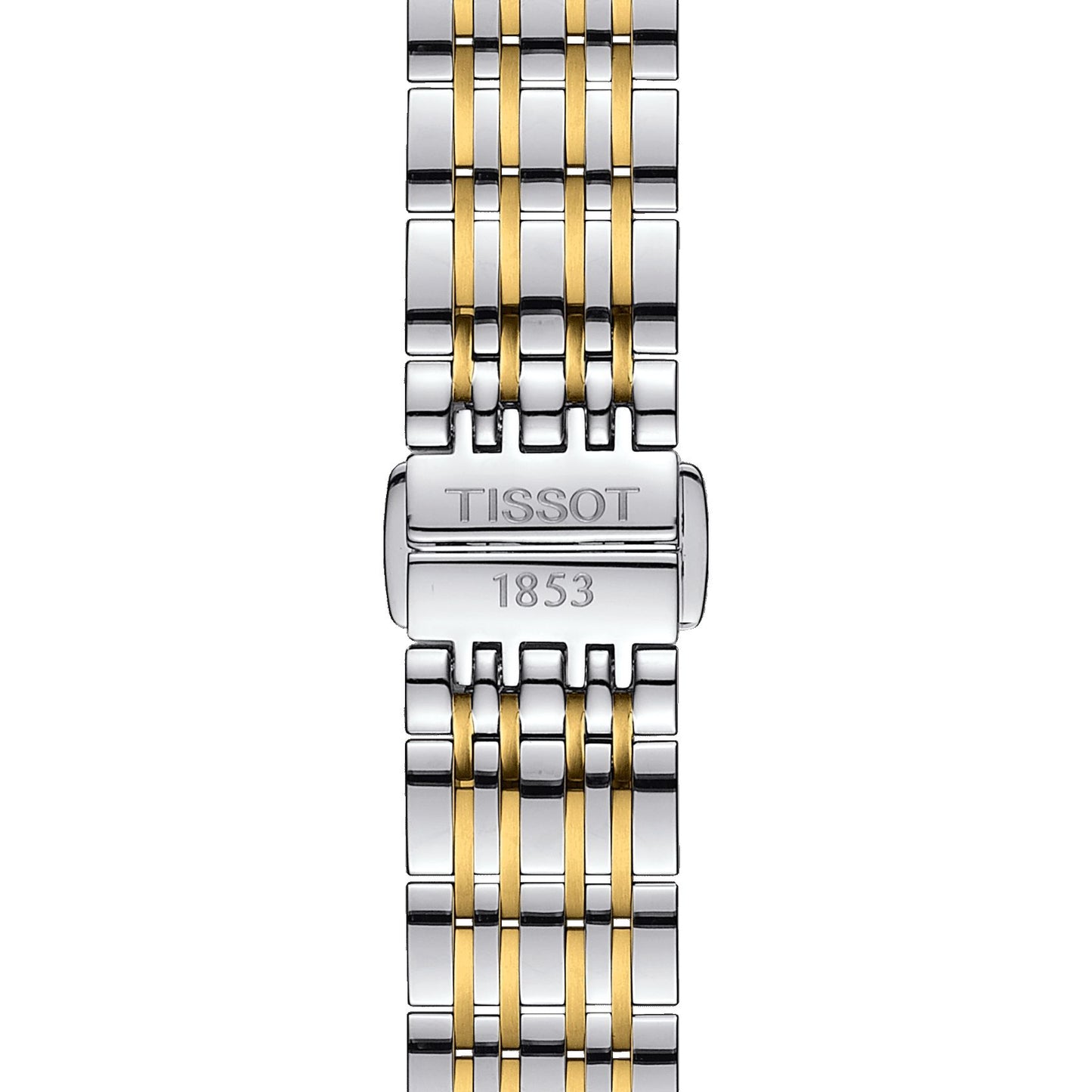 Tissot Carson Lady (Stainless Steel, Grey/Yellow Gold 1N14) Indexes