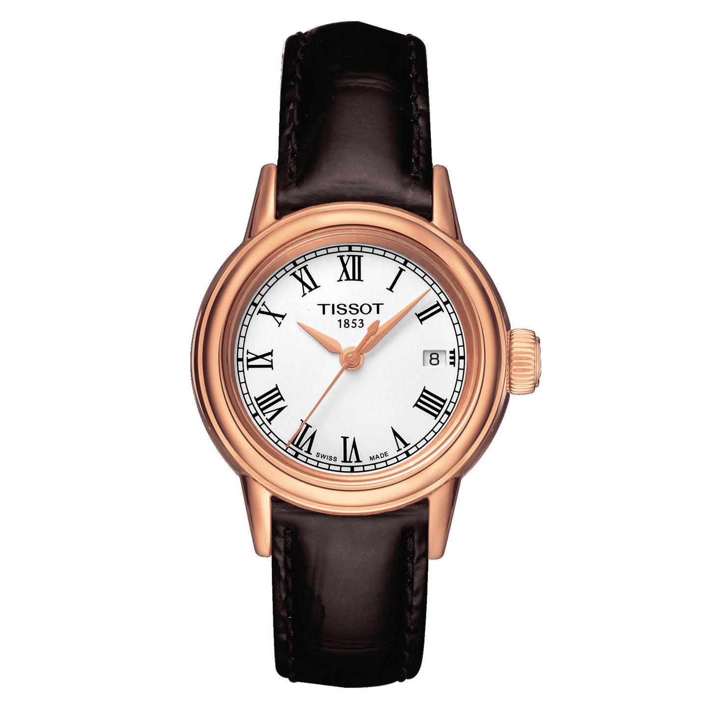 Tissot Carson Lady (Leather, Brown) Roman
