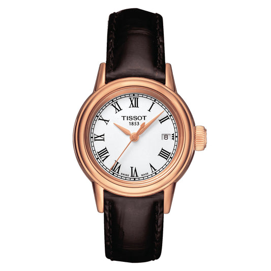 Tissot Carson Lady (Leather, Brown) Roman