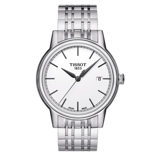 Tissot Carson (Stainless Steel, Grey) Indexes