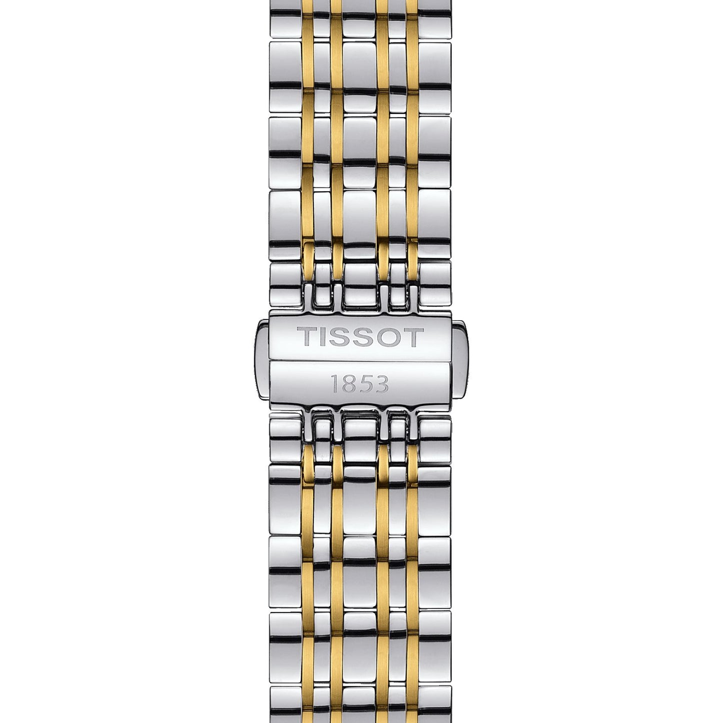 Tissot Carson (Stainless Steel, Grey/Yellow Gold 1N14) Roman