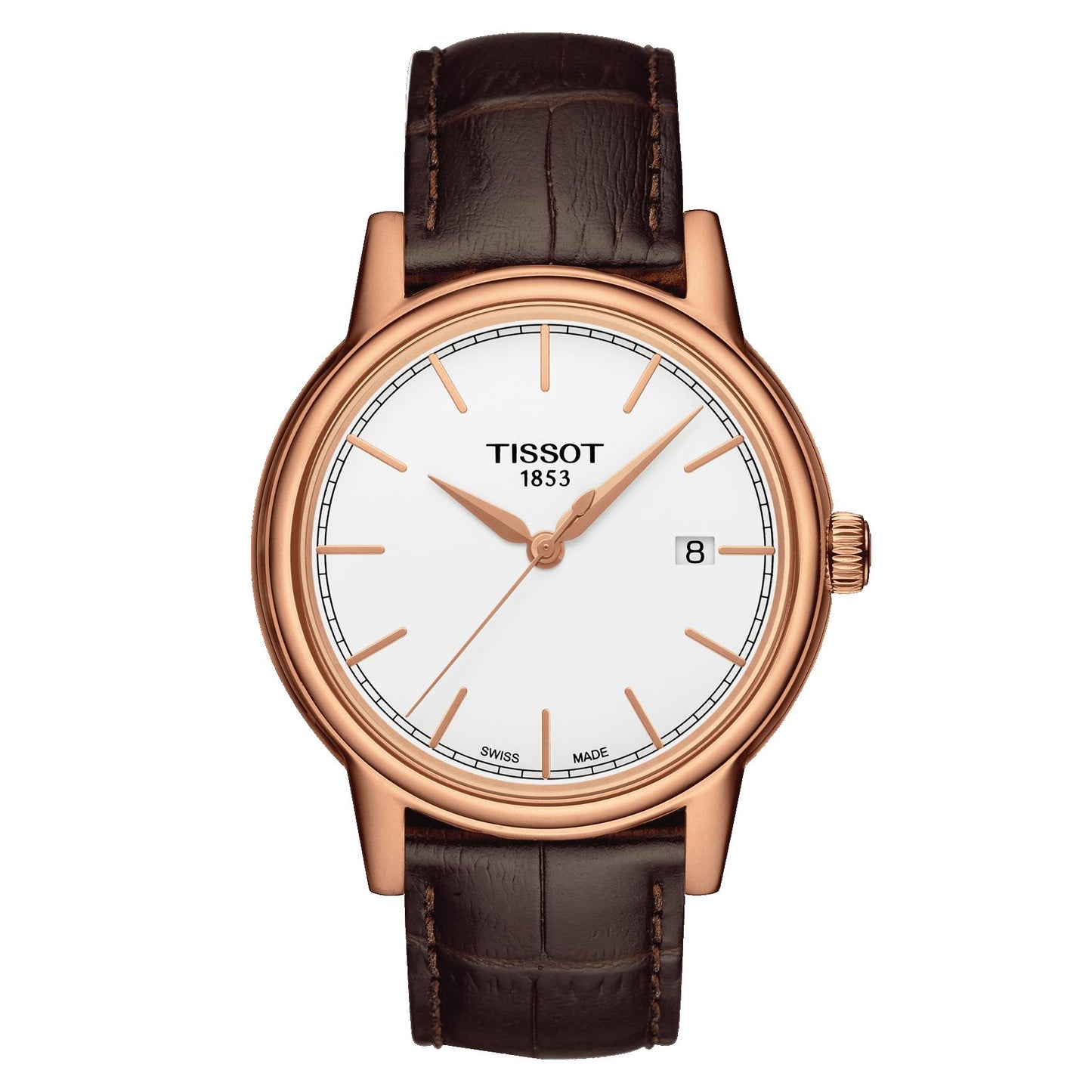 Tissot Carson (Leather, Brown) Indexes