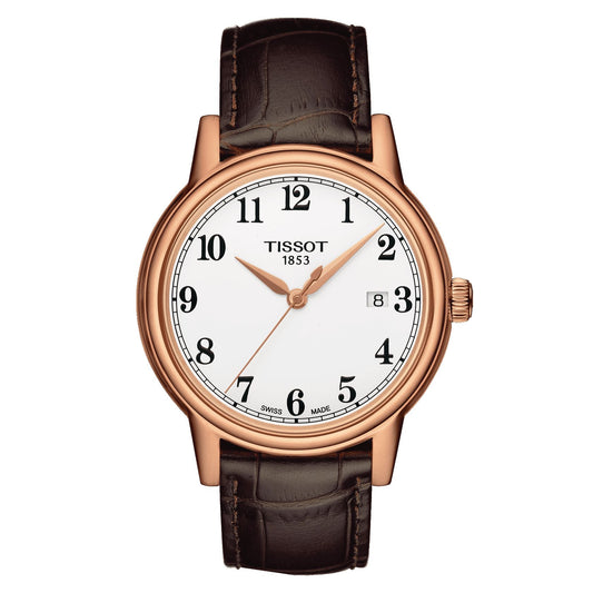 Tissot Carson (Leather, Brown) Arabic