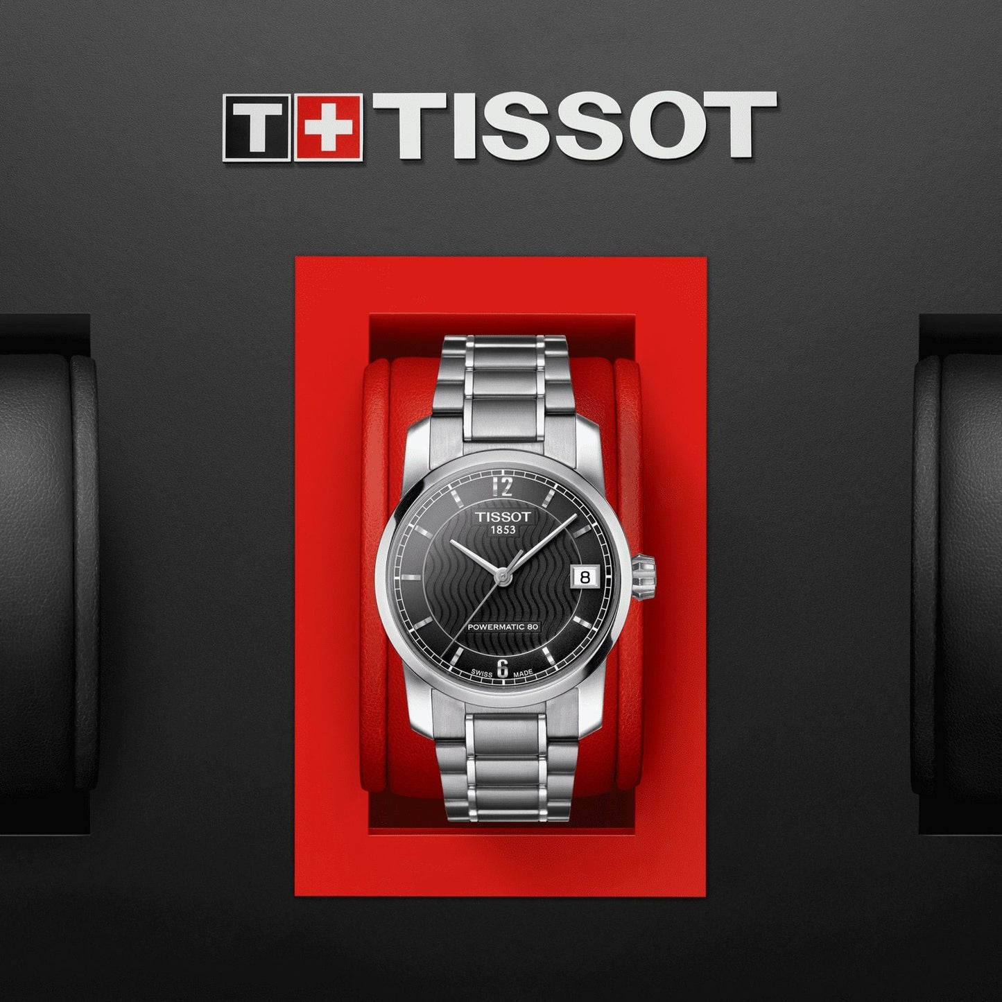 Tissot Titanium Powermatic 80 Lady (Titanium, Grey) Arabic And Indexes