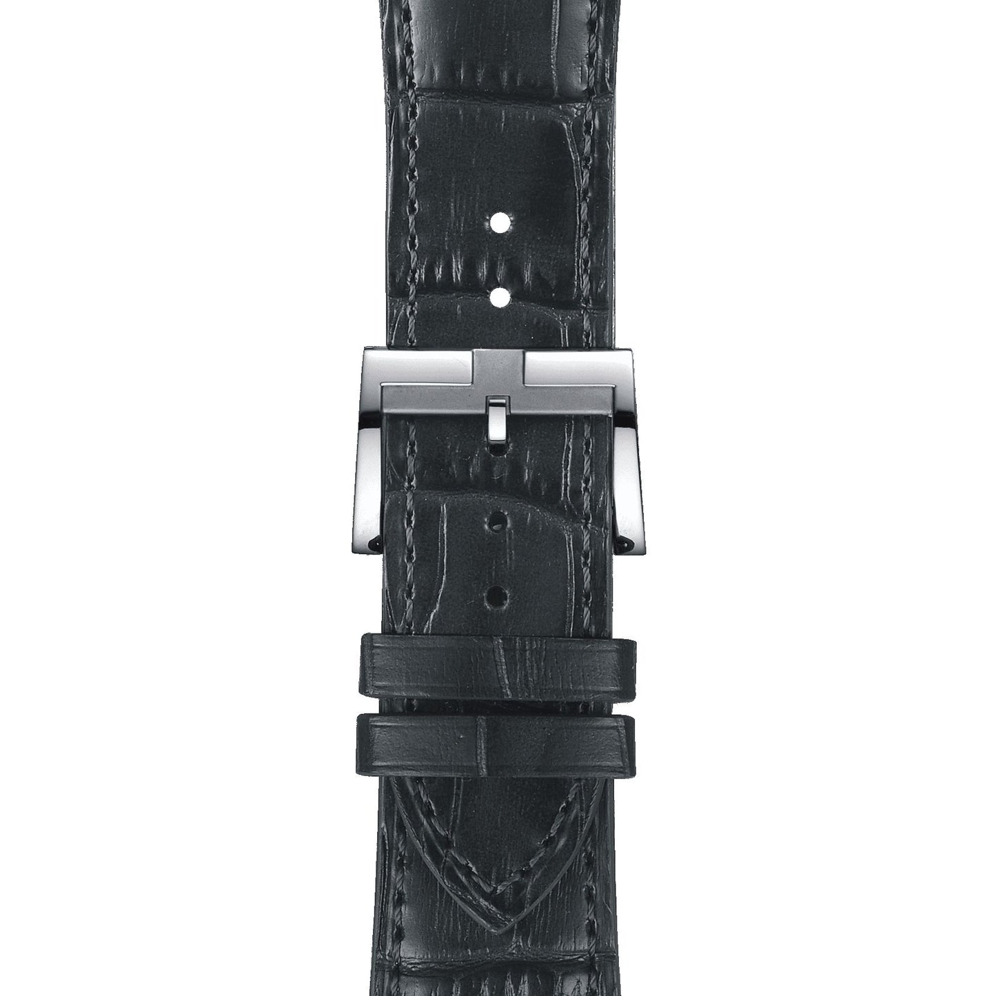 Tissot T02 (Leather, Grey) Indexes And Diamonds
