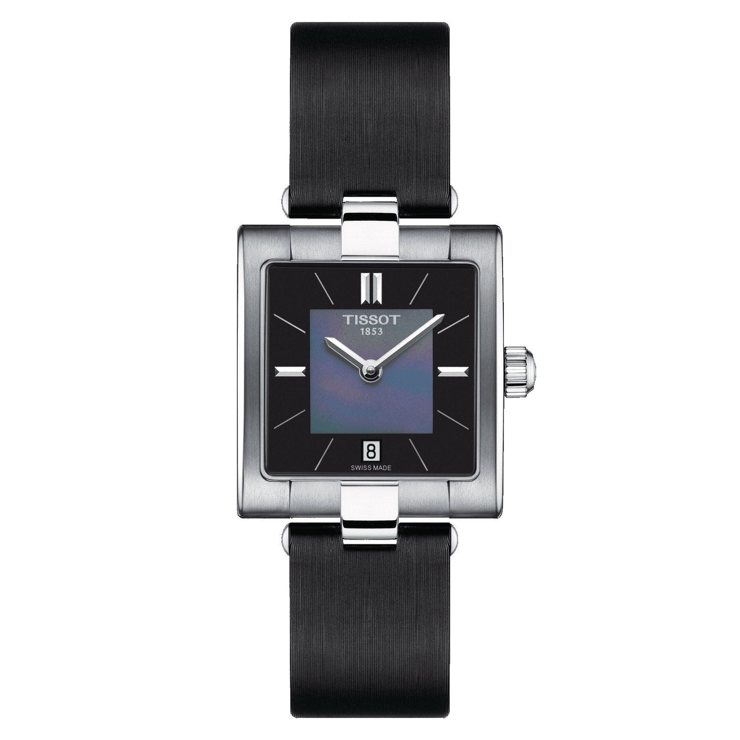 Tissot T02 (Textile, Black) Indexes