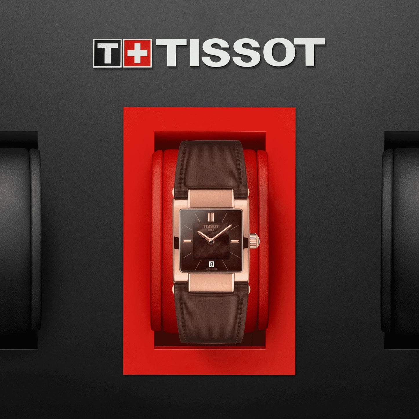 Tissot T02 (Textile, Brown) Indexes