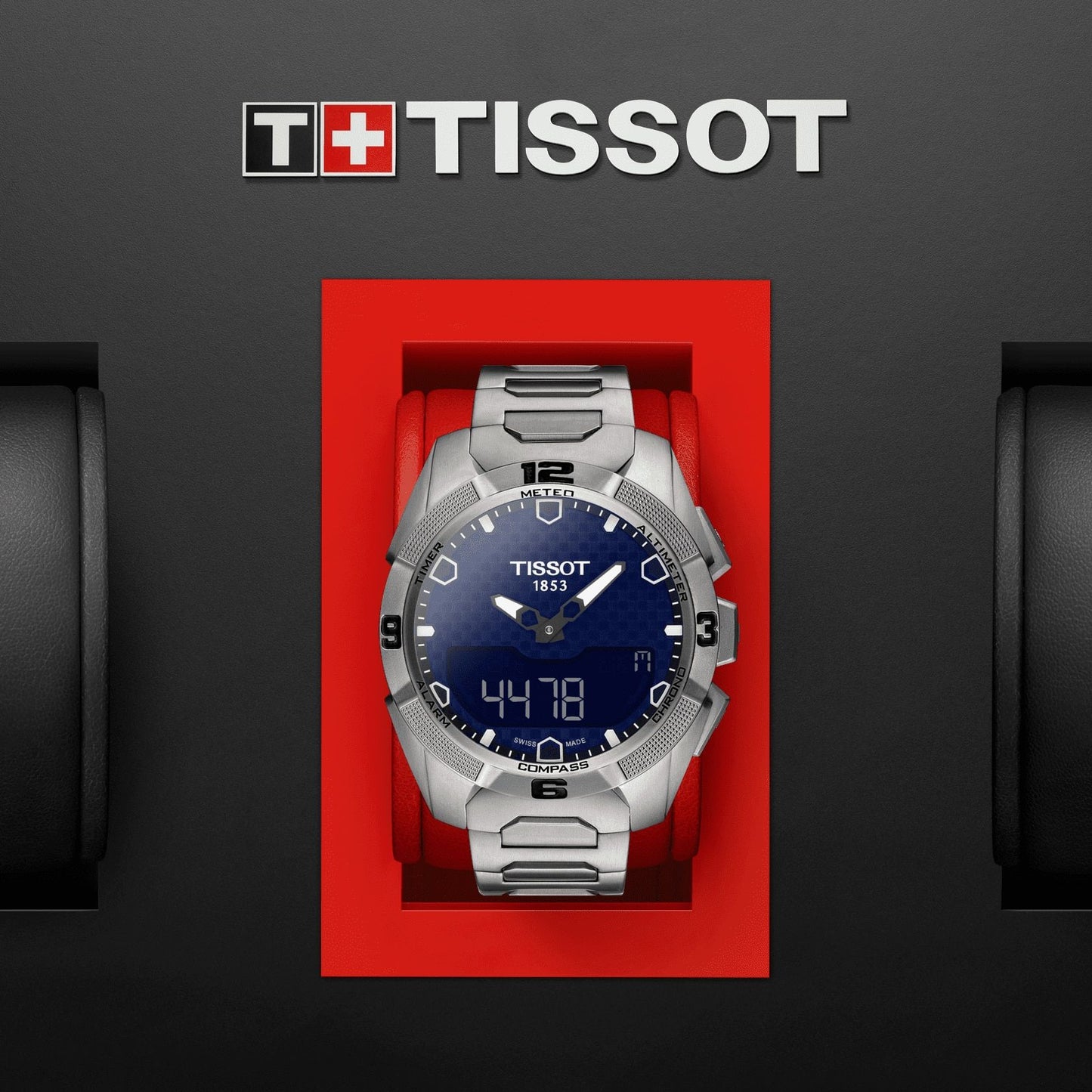 Tissot T-Touch Expert Solar (Titanium, Grey) Indexes