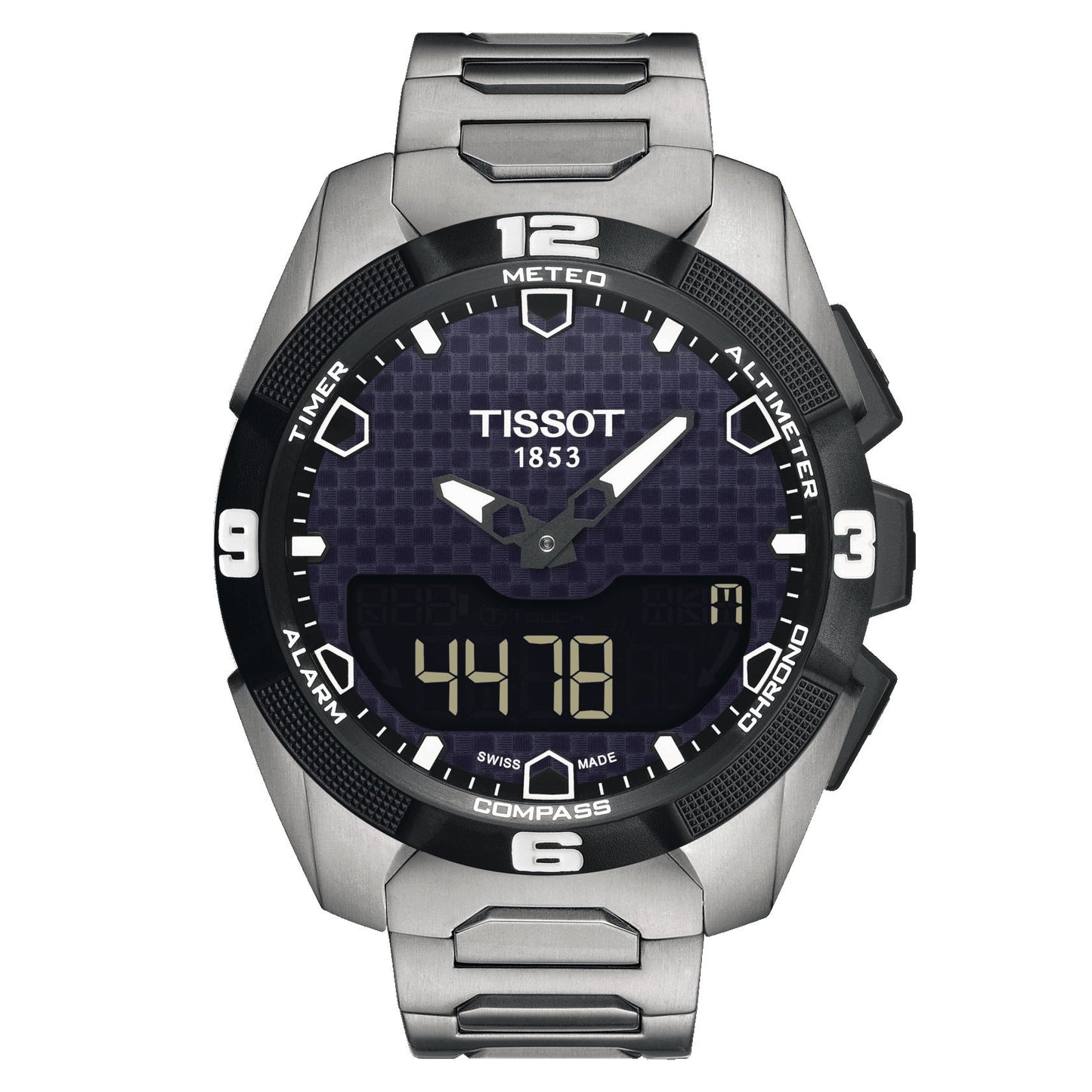 Tissot T-Touch Expert Solar (Titanium, Grey) Indexes