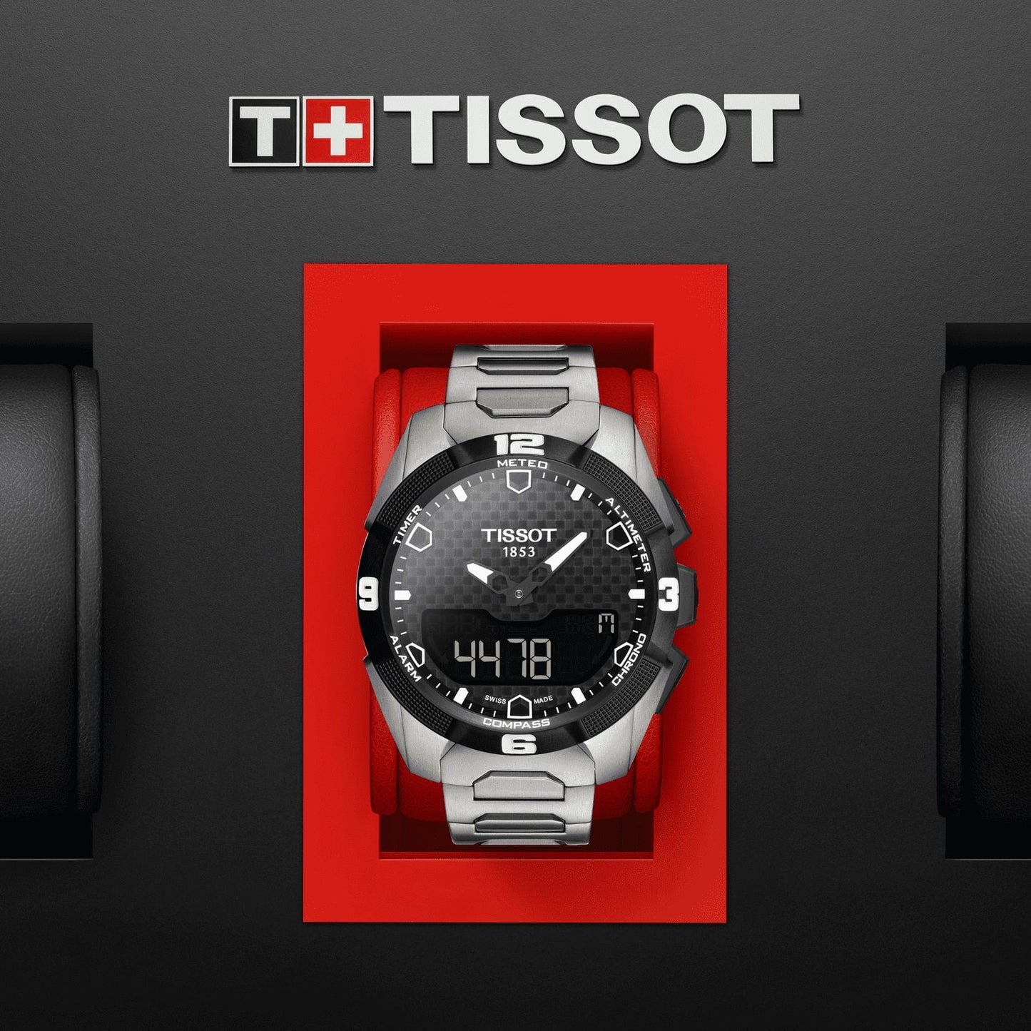 Tissot T-Touch Expert Solar (Titanium, Grey) Indexes