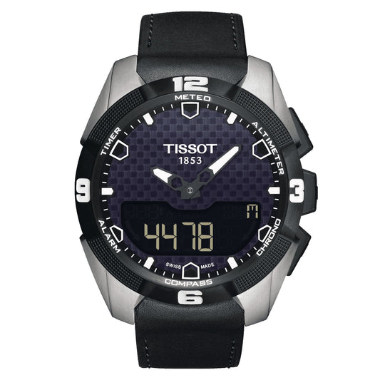 Tissot T-Touch Expert Solar (Leather, Black) Indexes