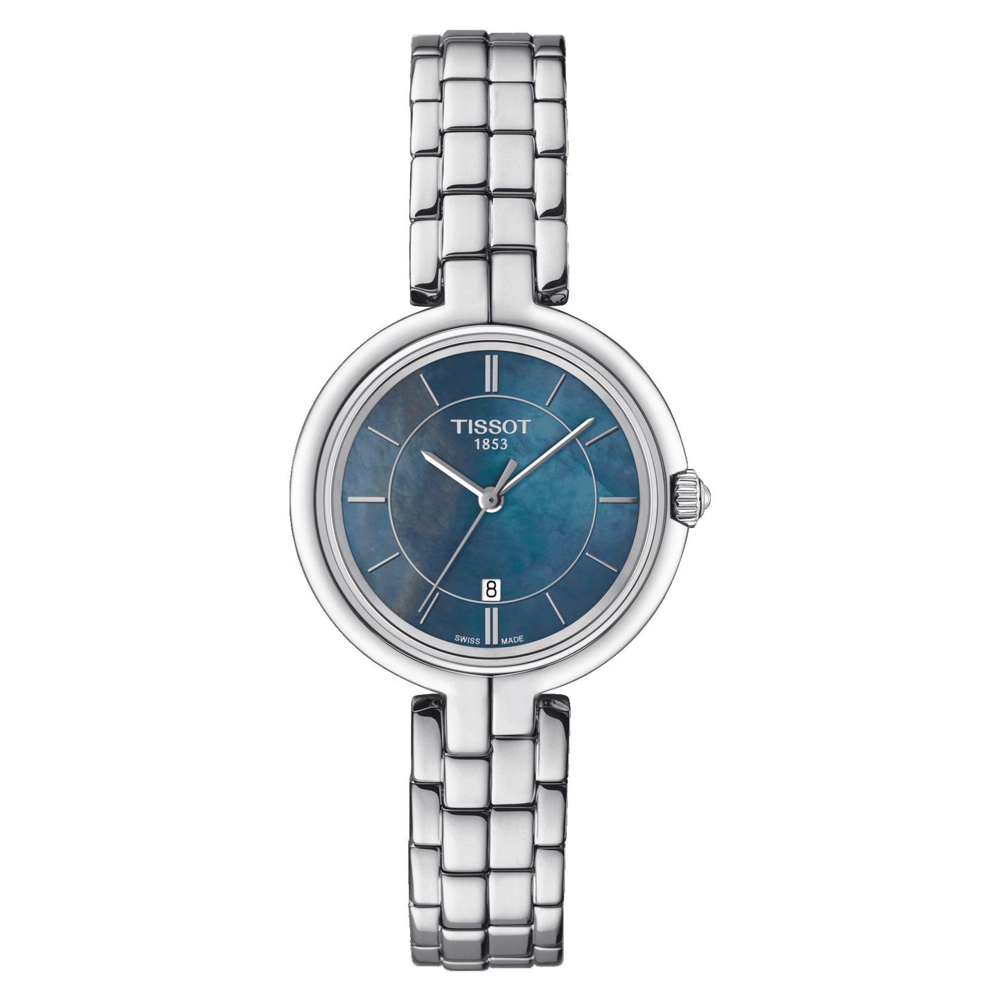 Tissot Flamingo (Stainless Steel, Grey) Indexes