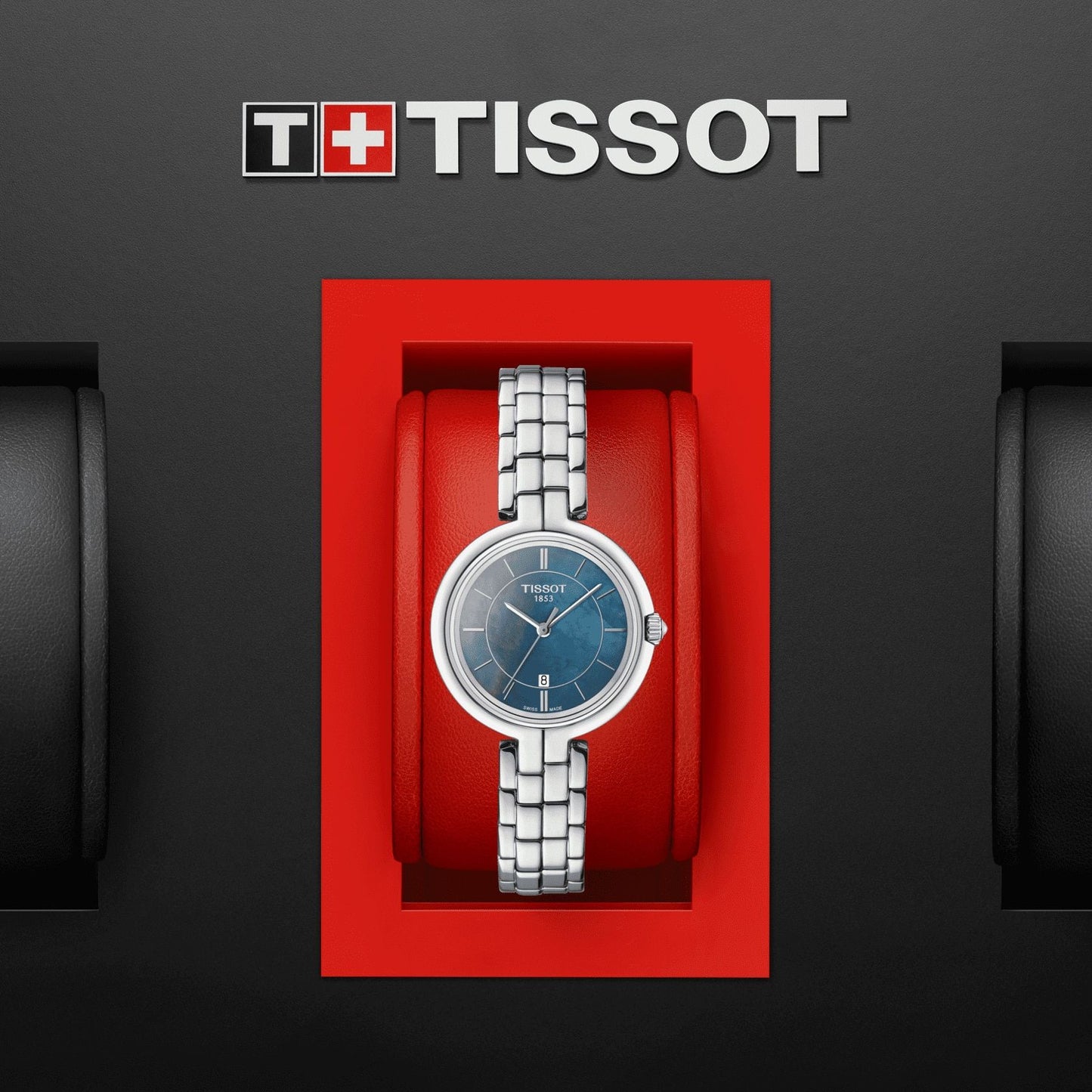 Tissot Flamingo (Stainless Steel, Grey) Indexes
