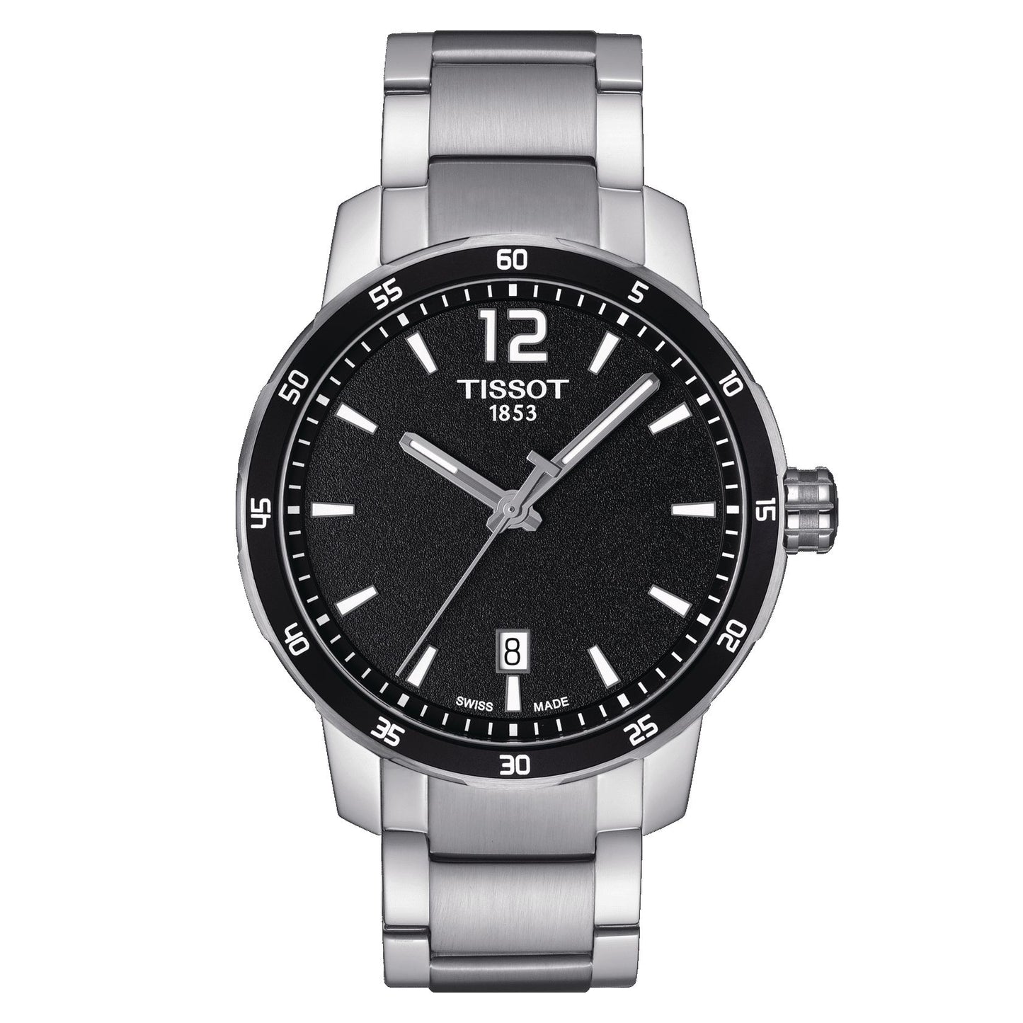 Tissot Quickster (Stainless Steel, Grey) Arabic And Indexes