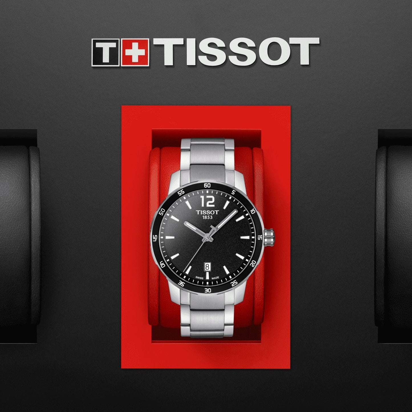 Tissot Quickster (Stainless Steel, Grey) Arabic And Indexes