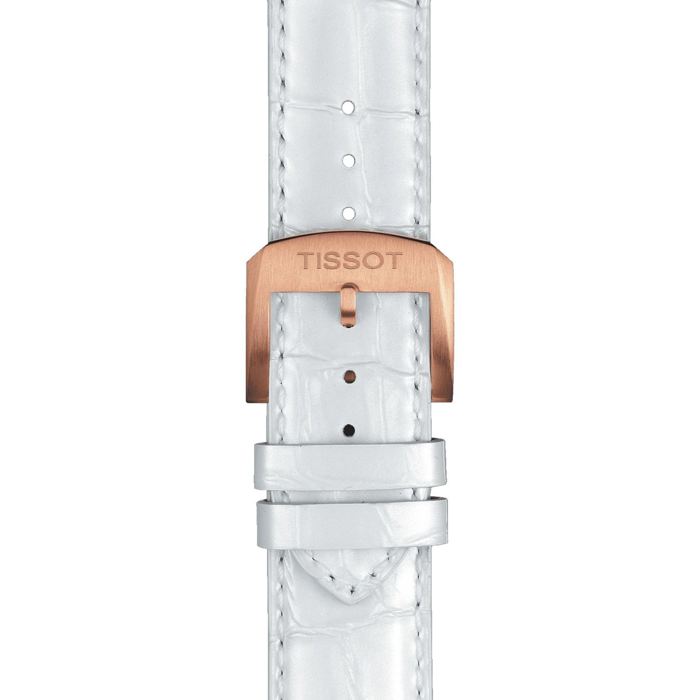 Tissot Quickster Chronograph (Leather, White) Arabic And Indexes