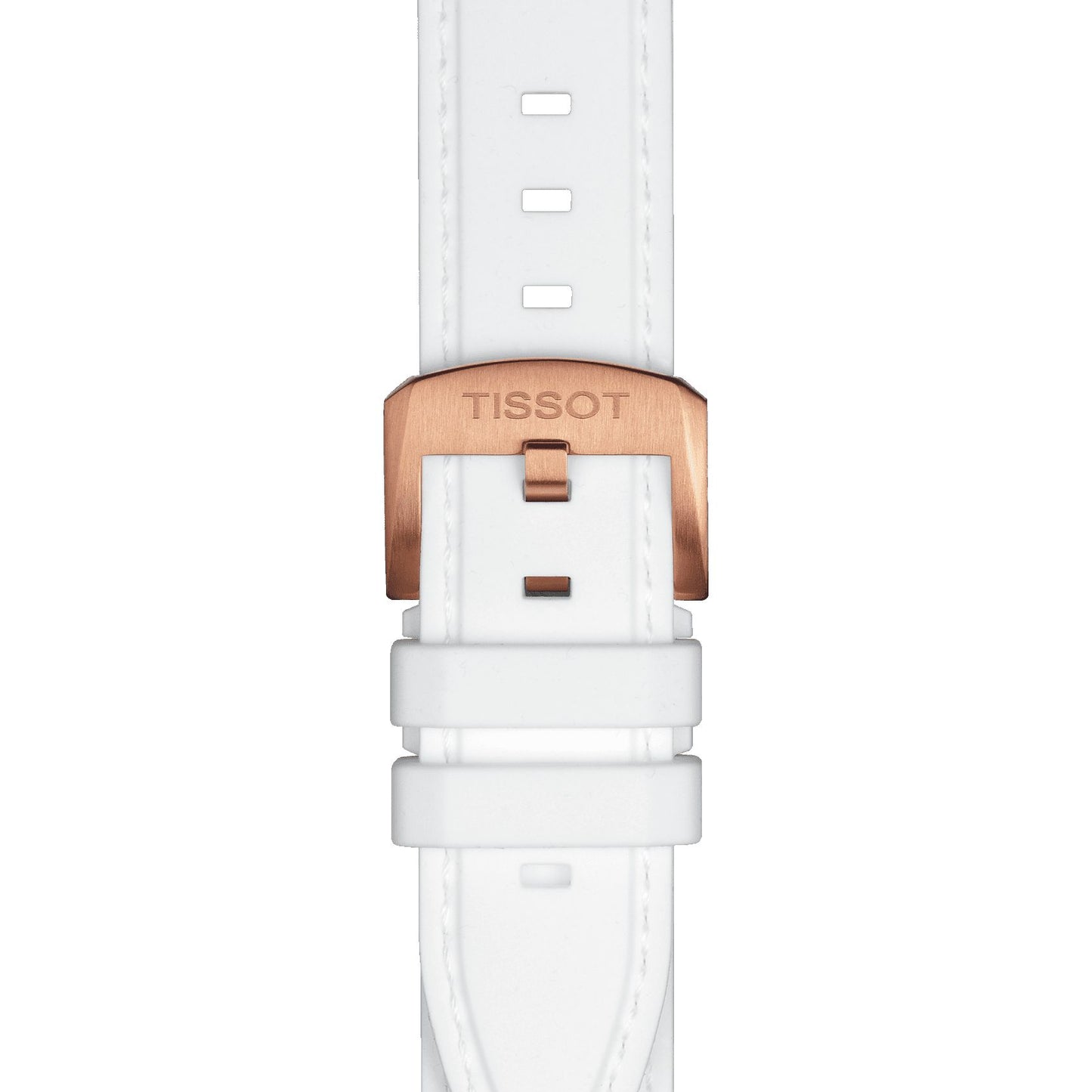 Tissot Quickster Chronograph (Silicone, White) Arabic And Indexes