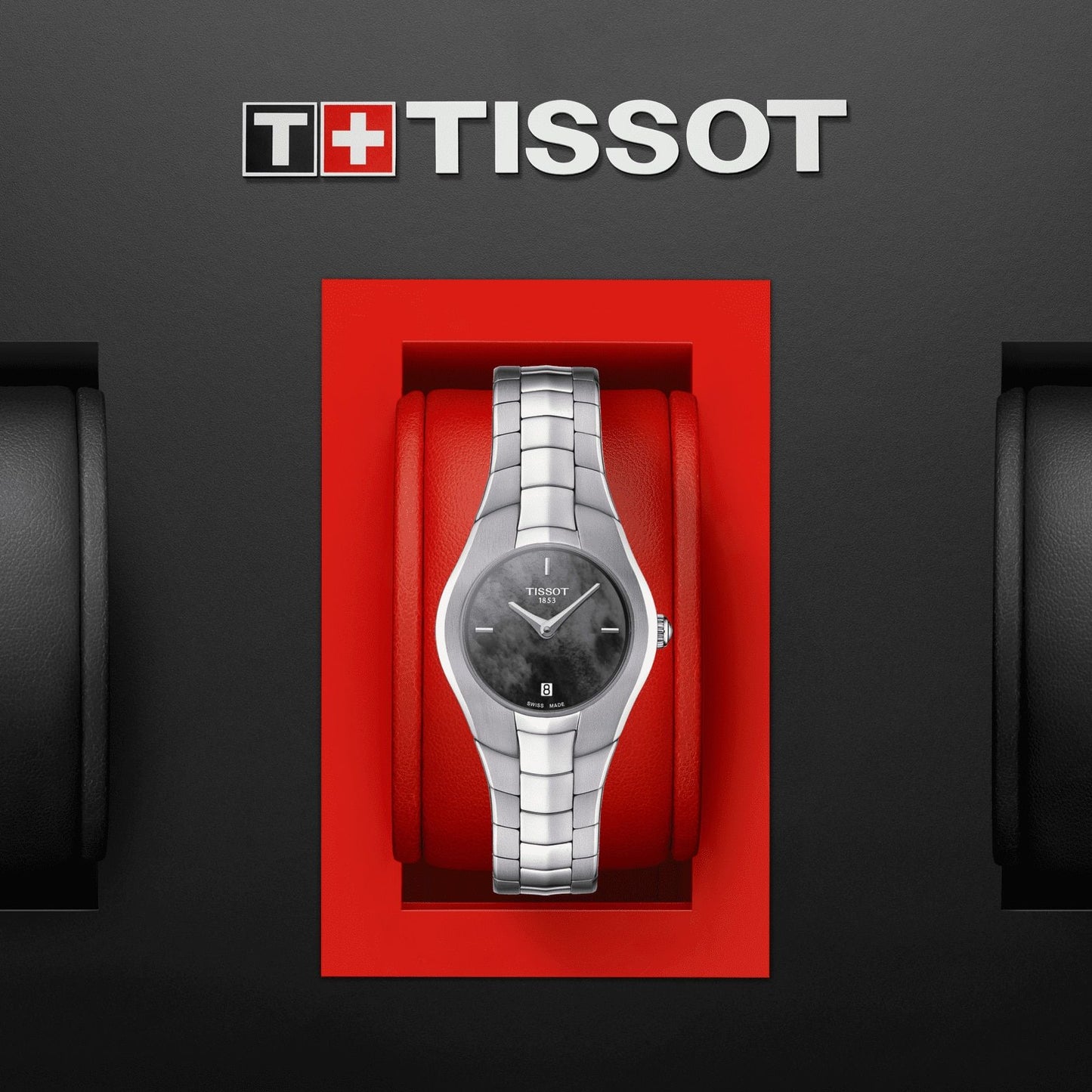 Tissot T-Round (Stainless Steel, Grey) Indexes