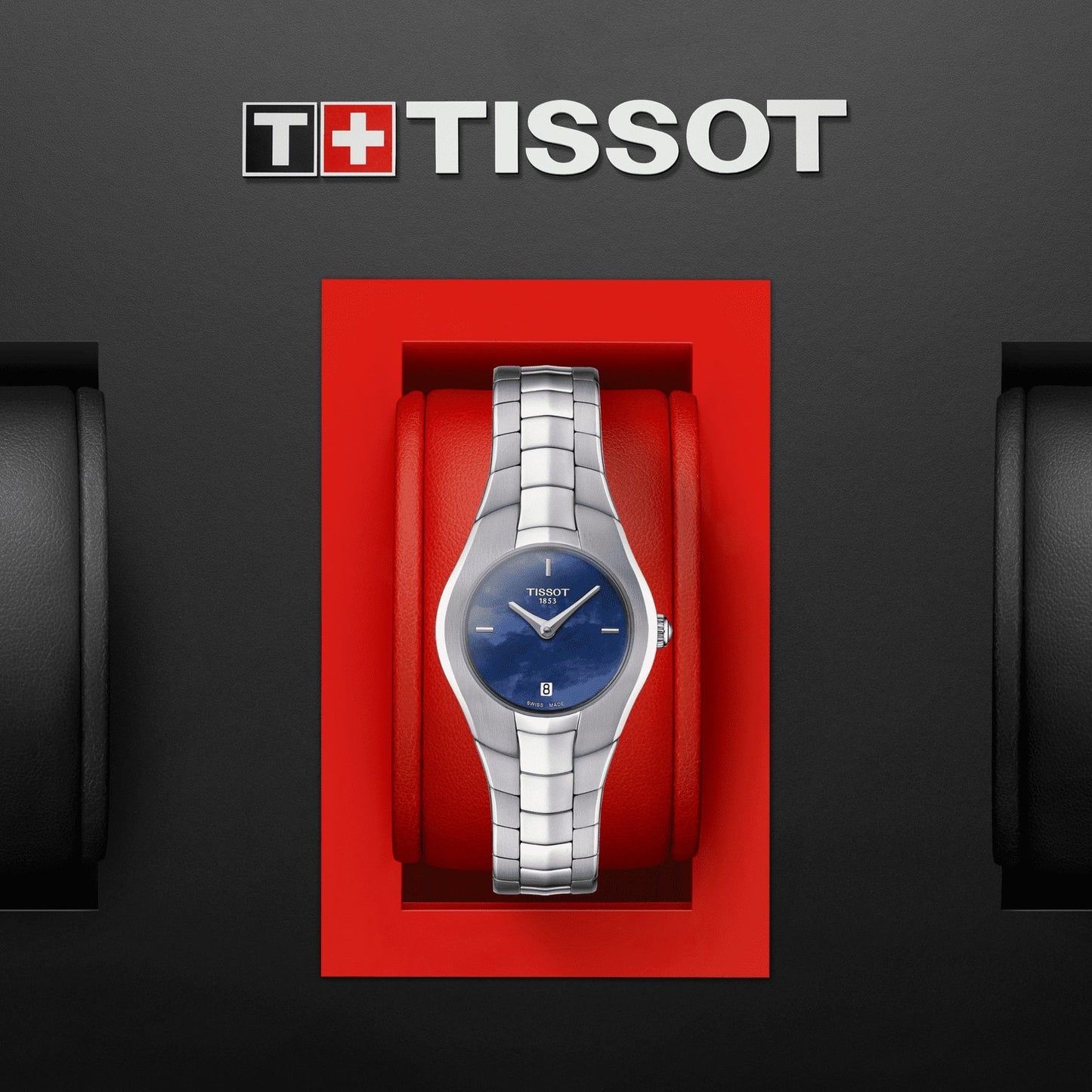 Tissot T-Round (Stainless Steel, Grey) Indexes