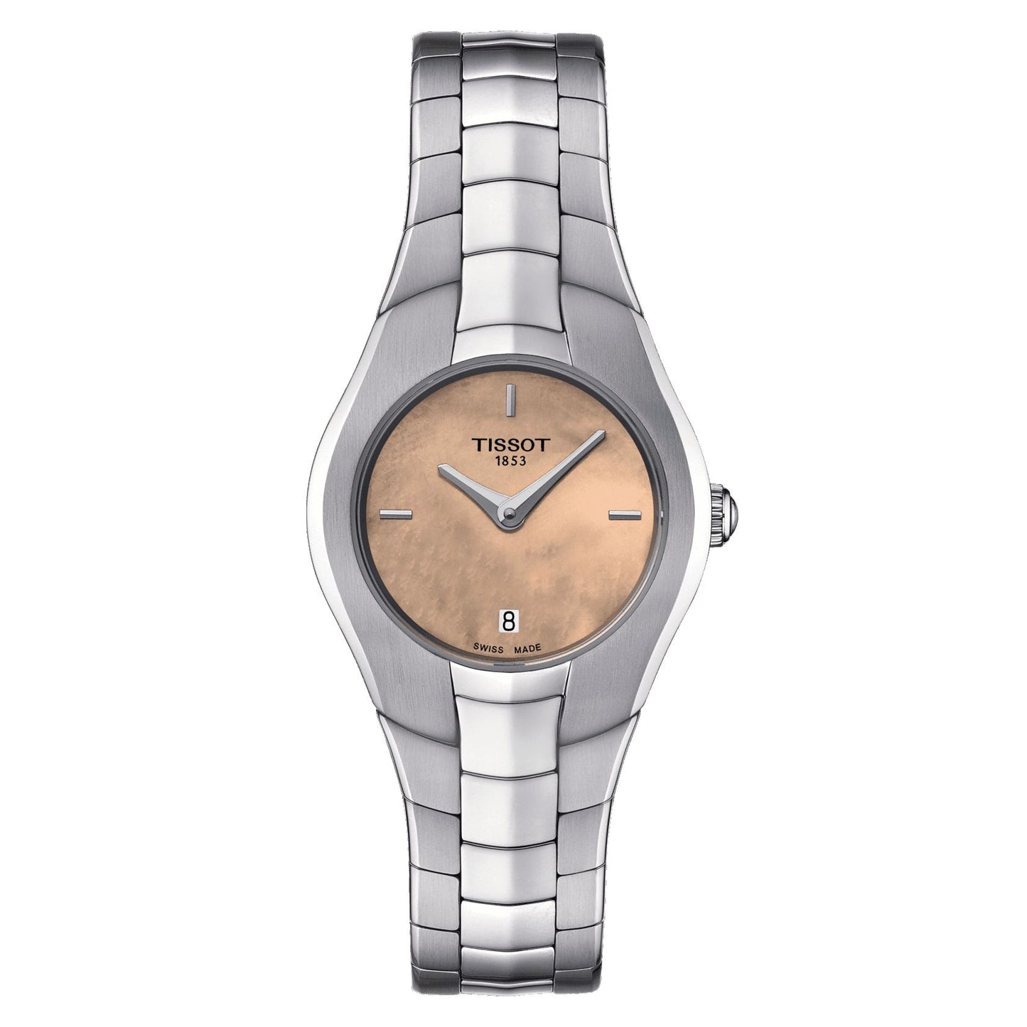 Tissot T-Round (Stainless Steel, Grey) Indexes
