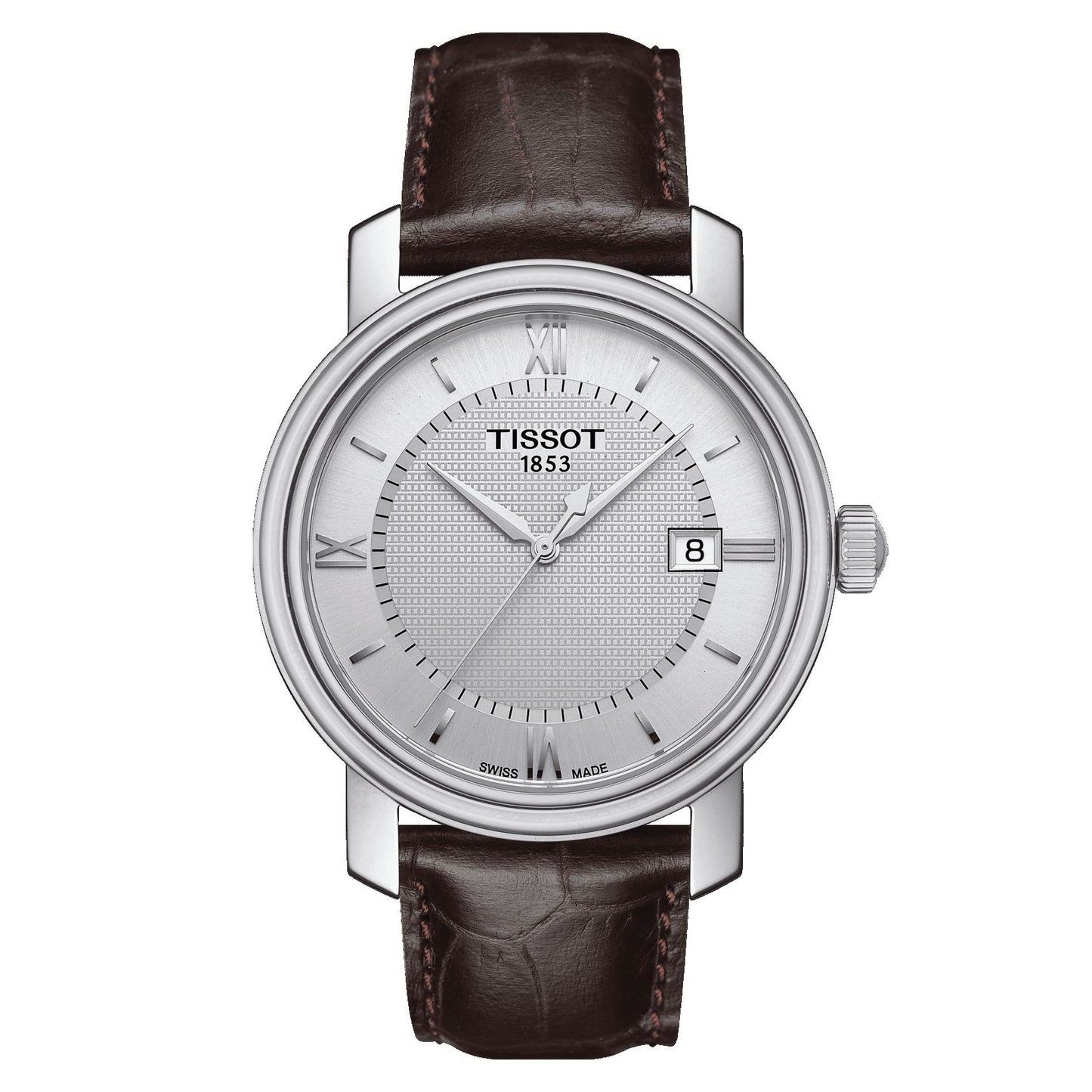 Tissot Bridgeport (Leather, Brown) Roman And Indexes