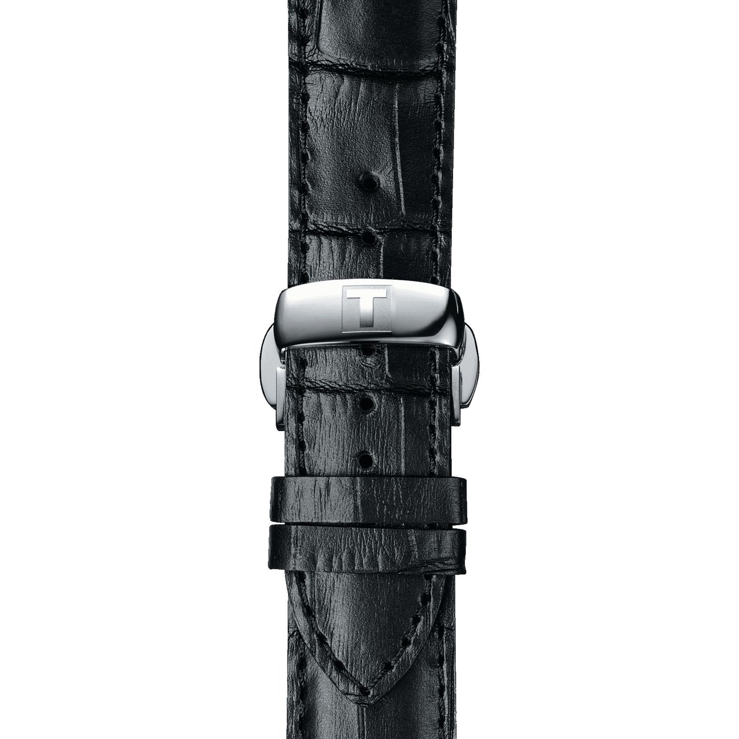 Tissot Bridgeport (Leather, Black) Roman And Indexes