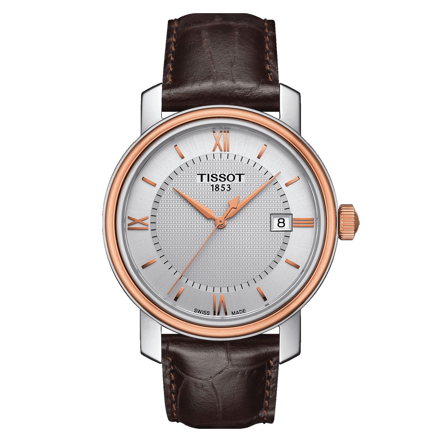 Tissot Bridgeport (Leather, Brown) Roman And Indexes