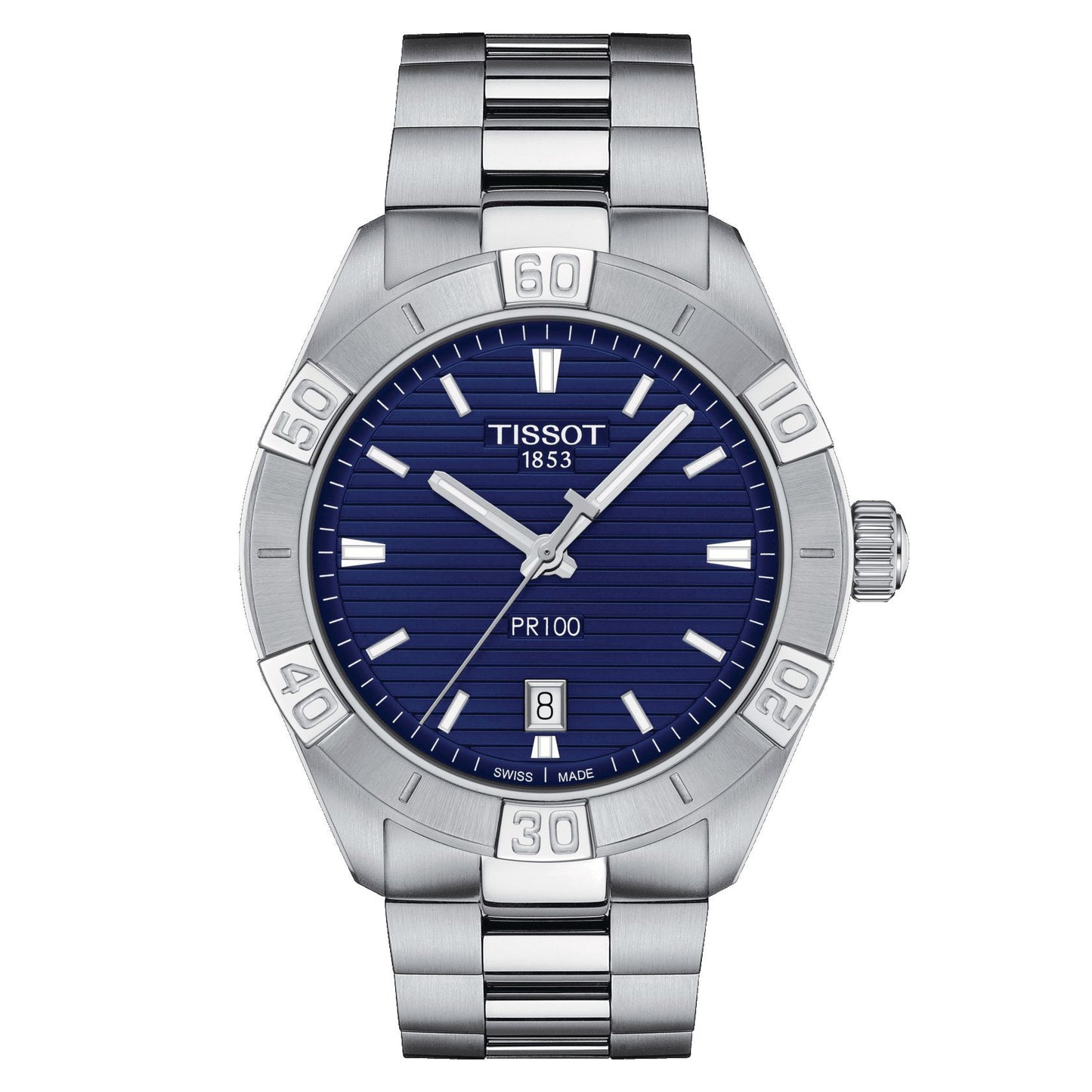Tissot Pr 100 Sport Gent    (Stainless Steel, Grey) Indexes