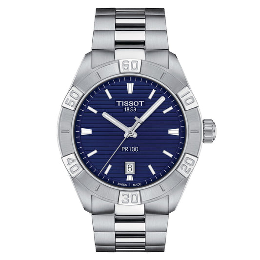 Tissot Pr 100 Sport Gent    (Stainless Steel, Grey) Indexes