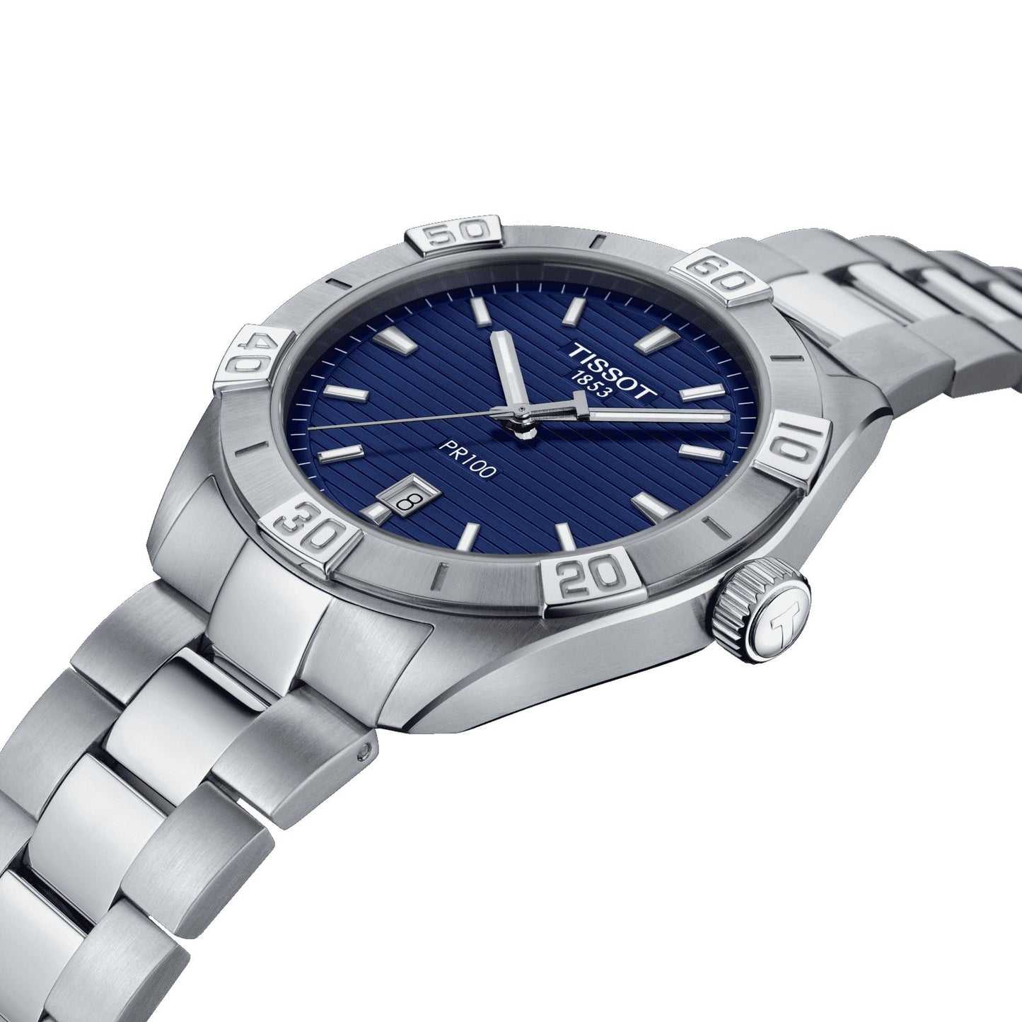 Tissot Pr 100 Sport Gent    (Stainless Steel, Grey) Indexes