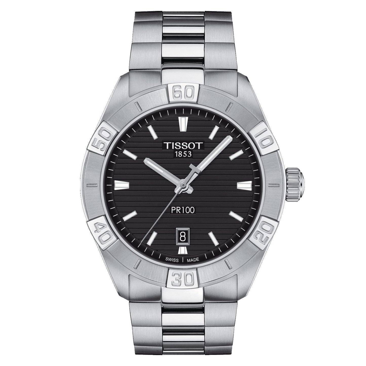 Tissot Pr 100 Sport Gent    (Stainless Steel, Grey) Indexes