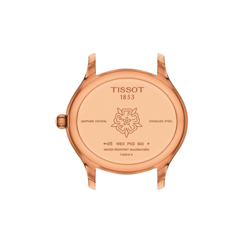 Tissot Bella Ora (Leather, Cream) Roman