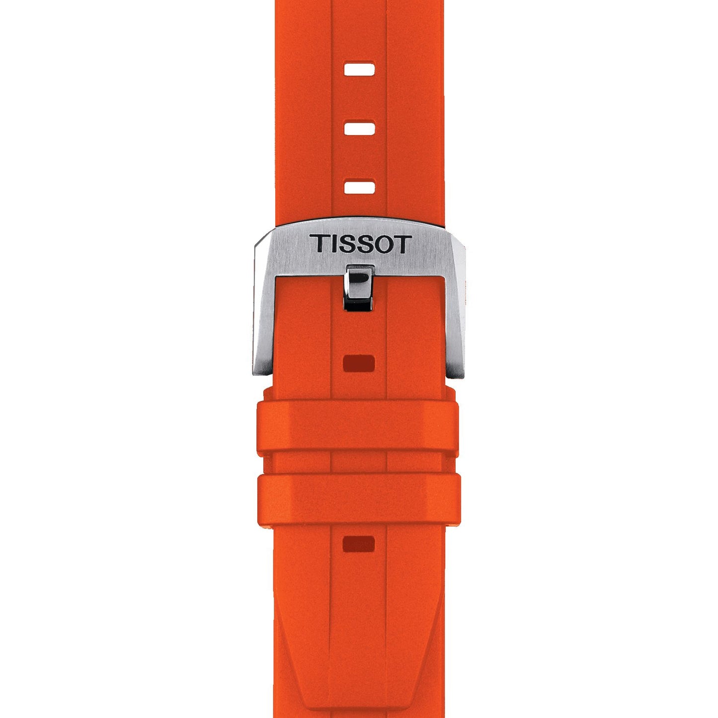 Tissot Seastar 1000 Chronograph (Silicone, Orange) Indexes
