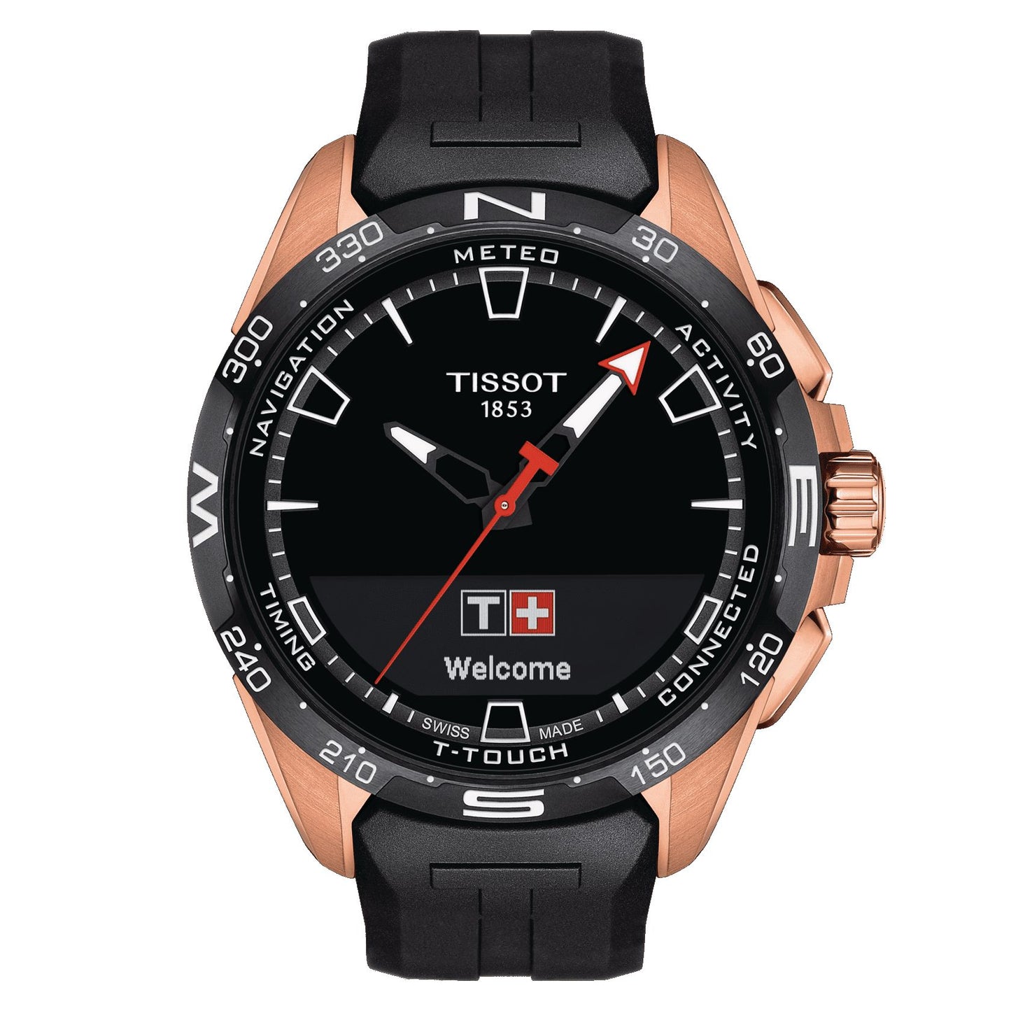 Tissot T-Touch Connect Solar (Rubber, Black) Indexes
