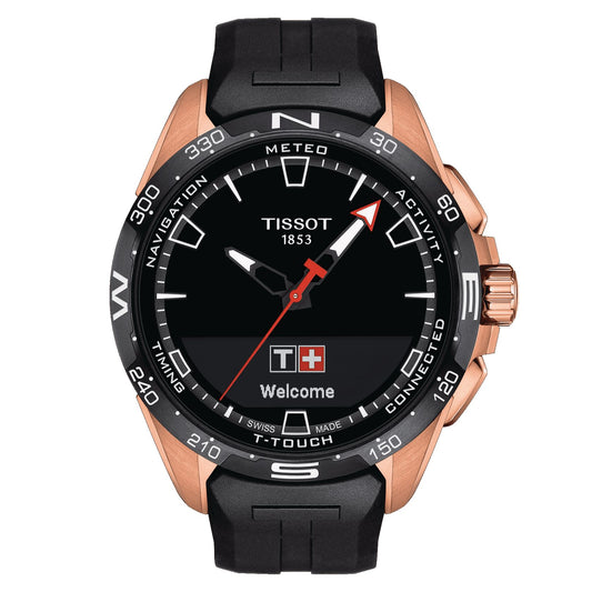 Tissot T-Touch Connect Solar (Rubber, Black) Indexes
