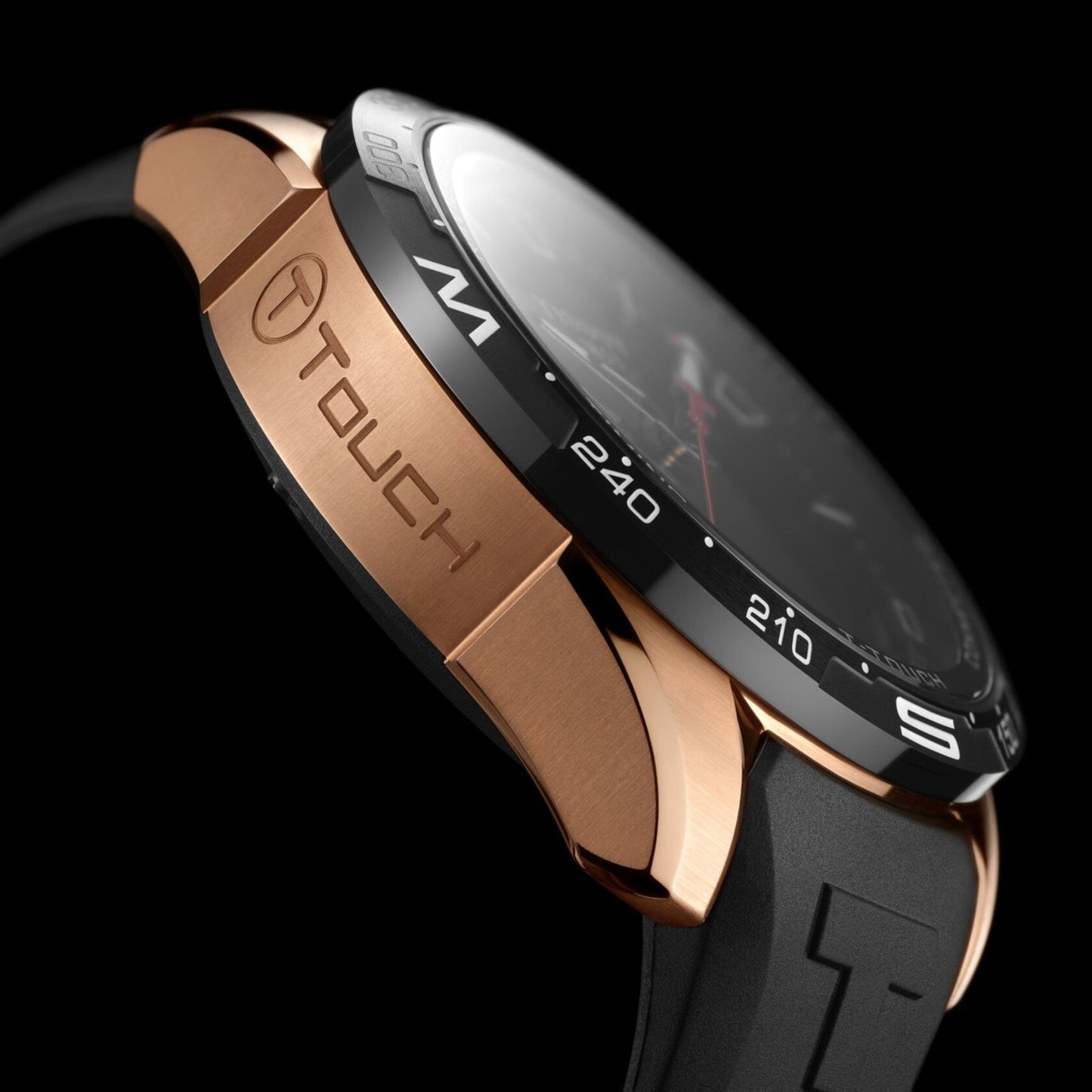 Tissot T-Touch Connect Solar (Rubber, Black) Indexes