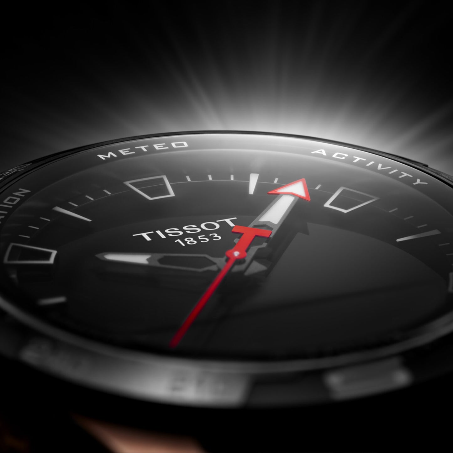 Tissot T-Touch Connect Solar (Rubber, Black) Indexes