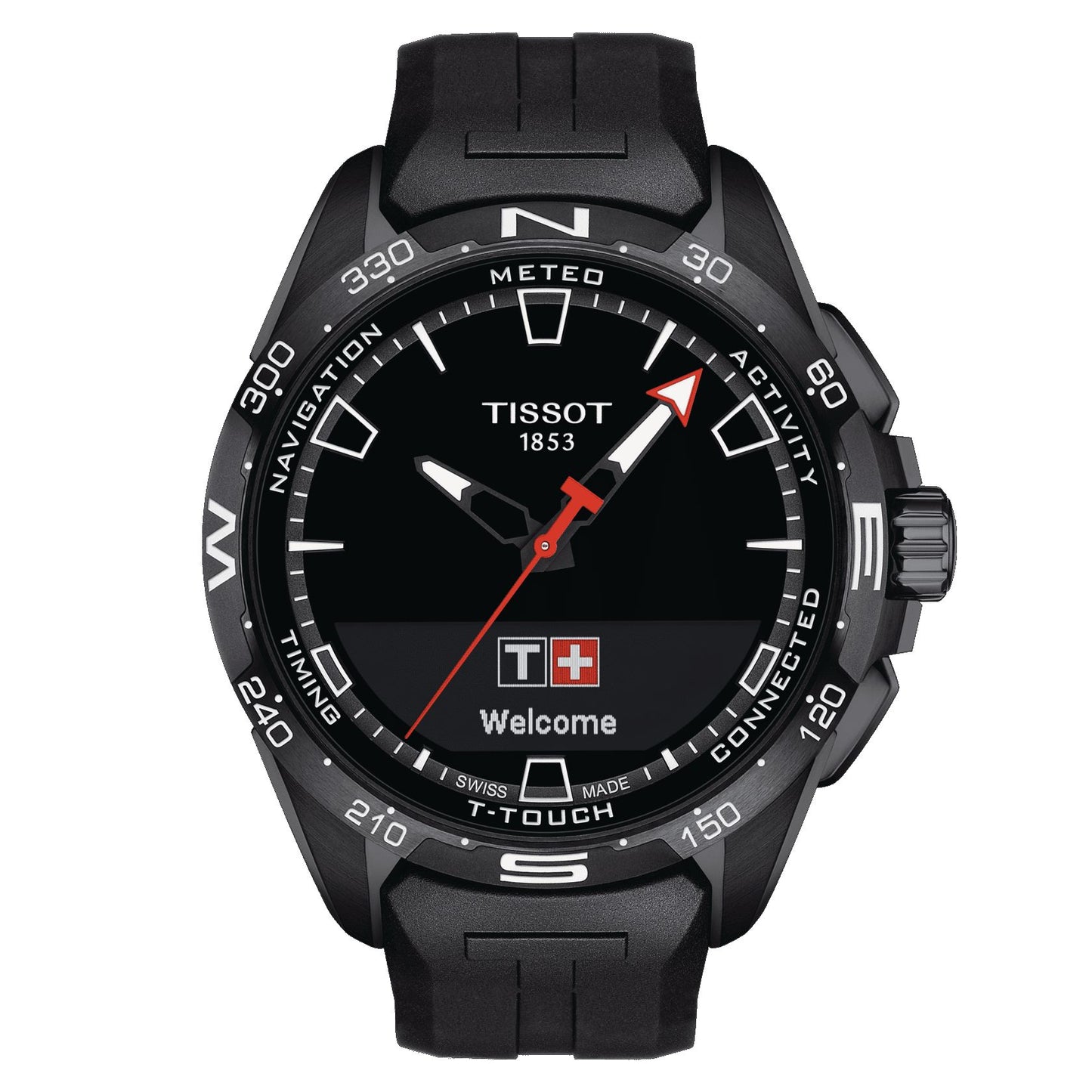 Tissot T-Touch Connect Solar (Rubber, Black) Indexes