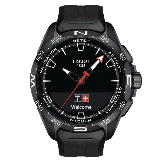 Tissot T-Touch Connect Solar (Rubber, Black) Indexes