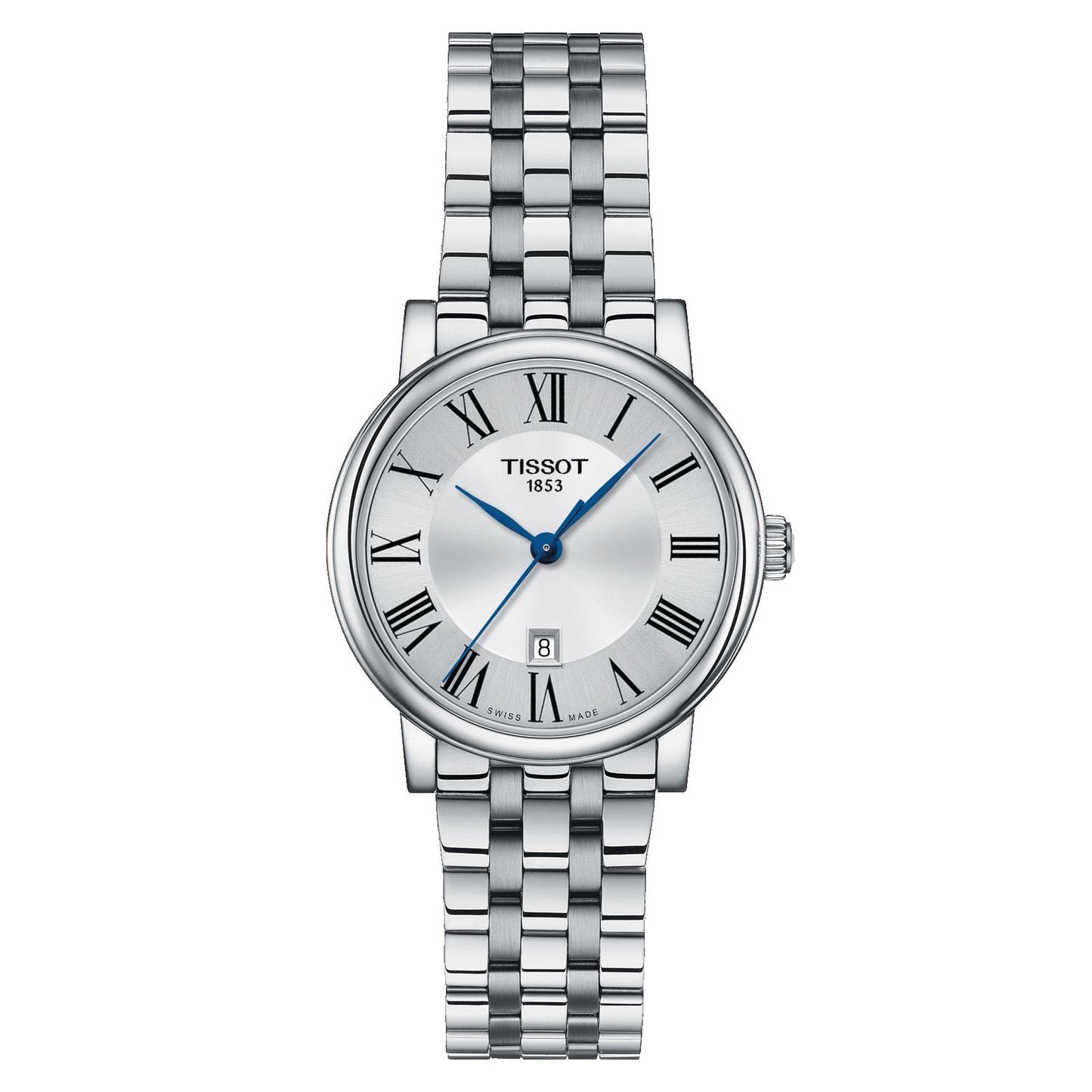 Tissot Carson Premium Lady (Stainless Steel, Grey) Roman