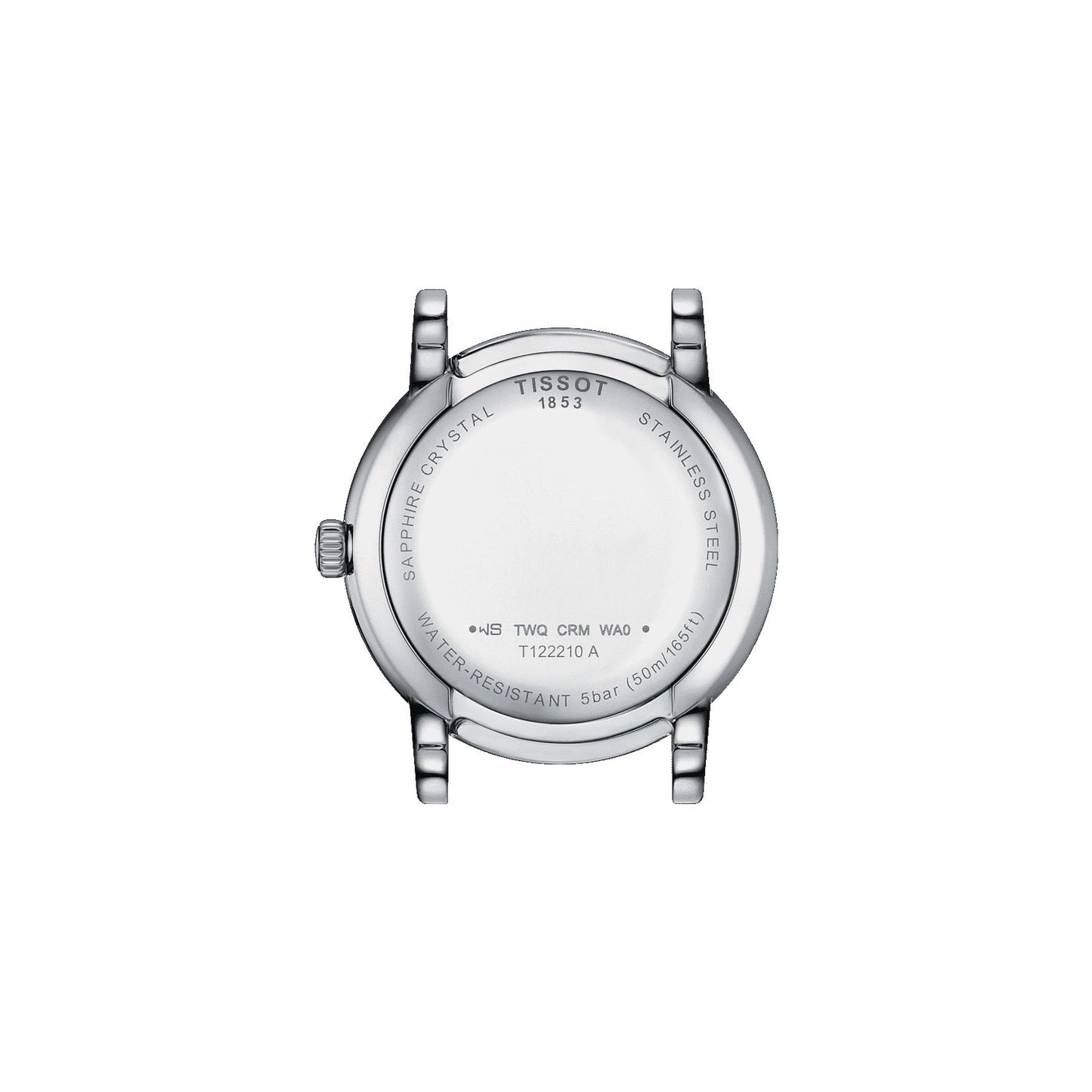 Tissot Carson Premium Lady (Stainless Steel, Grey) Indexes And Topazes
