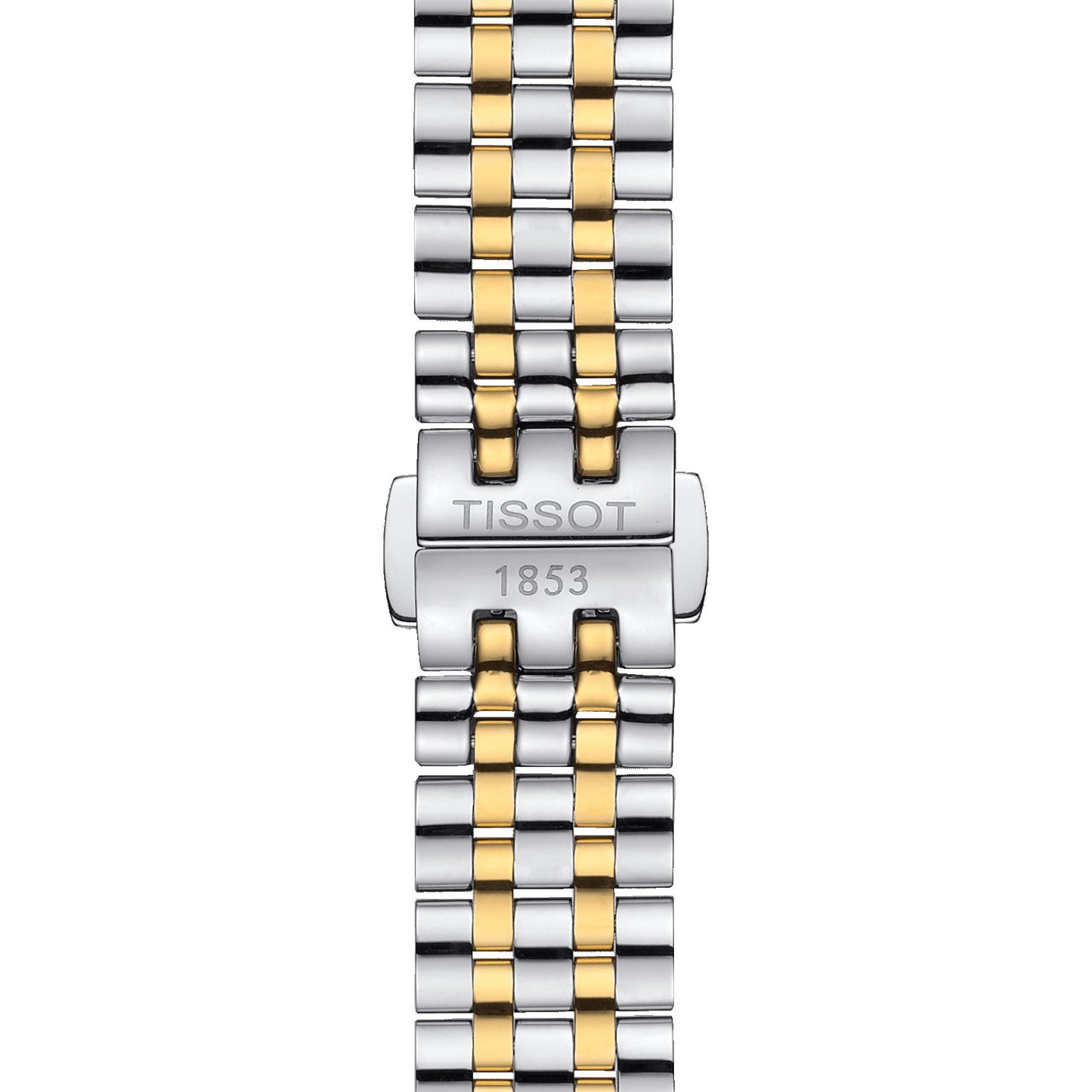 Tissot Carson Premium Lady (Stainless Steel, Grey/Yellow Gold 1N14) Roman