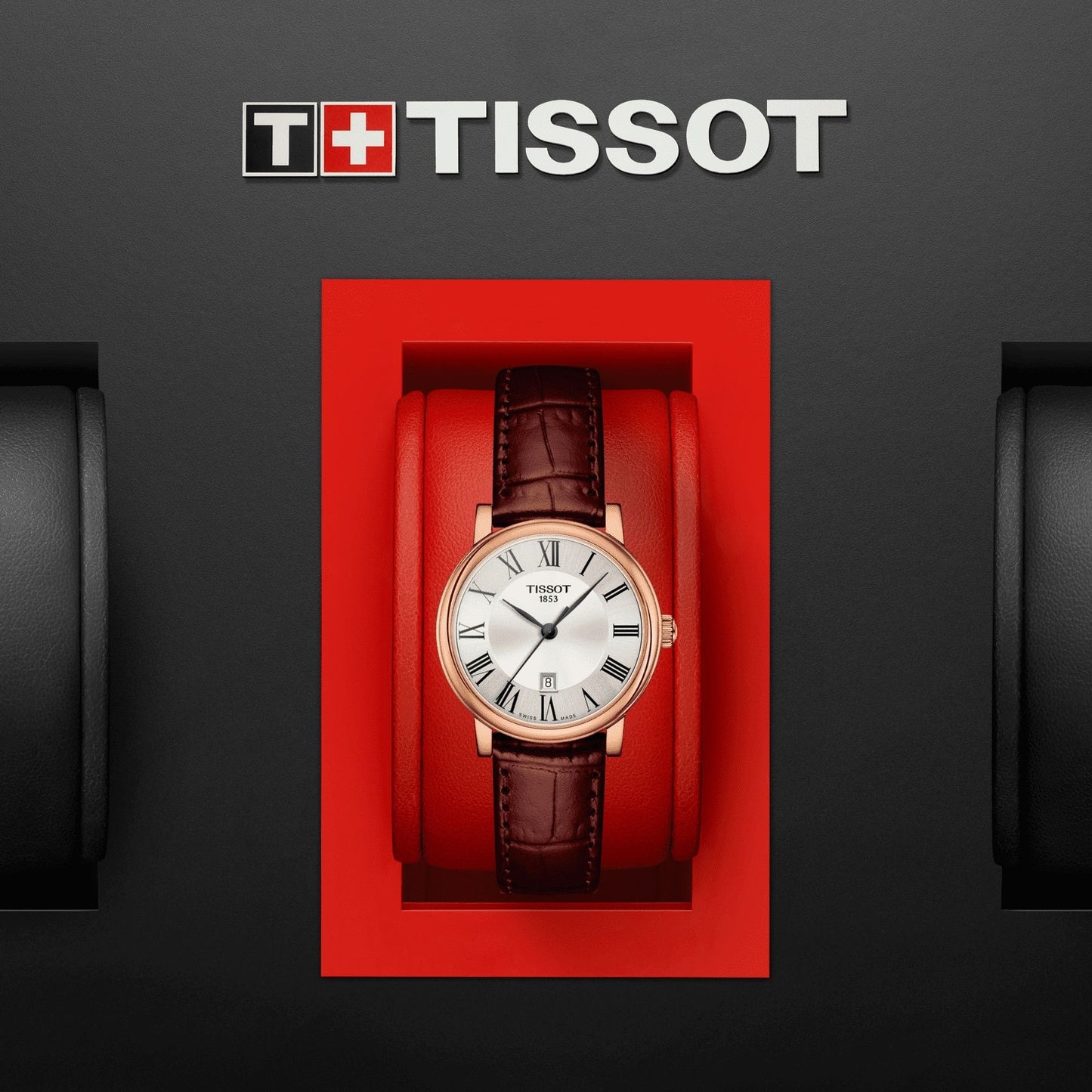 Tissot Carson Premium Lady (Leather, Brown) Roman