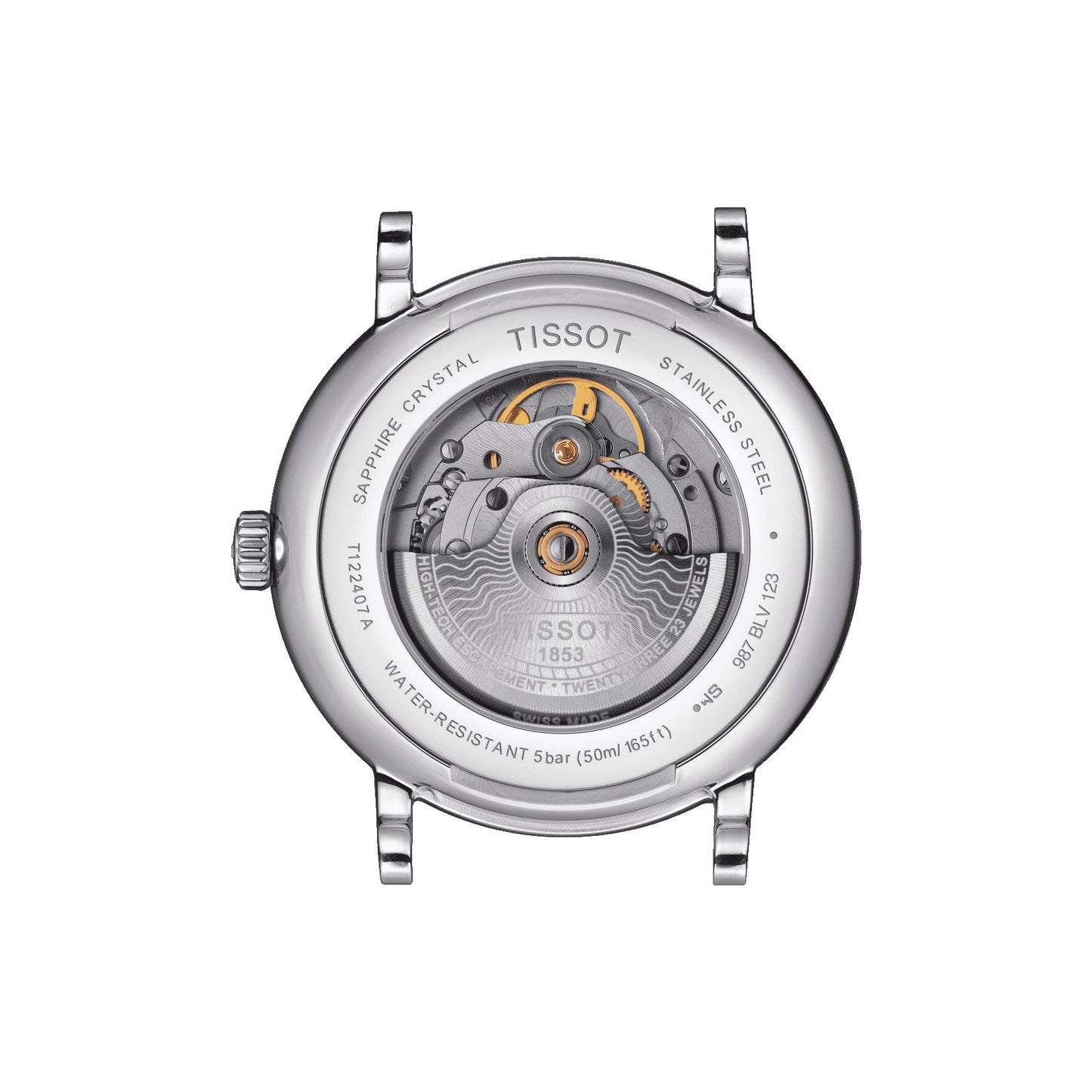 Tissot Carson Premium Powermatic 80 (Stainless Steel, Grey) Roman