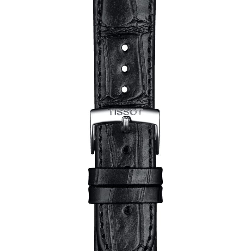 Tissot Carson Premium Powermatic 80 (Leather, Black) Indexes