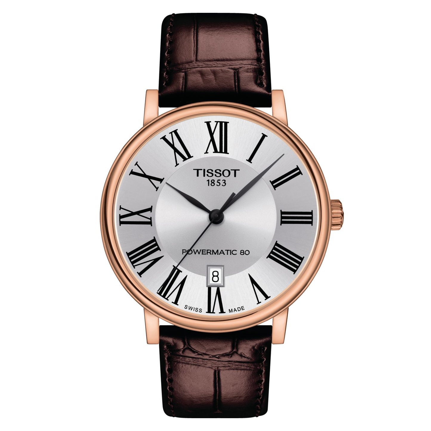 Tissot Carson Premium Powermatic 80 (Leather, Brown) Roman