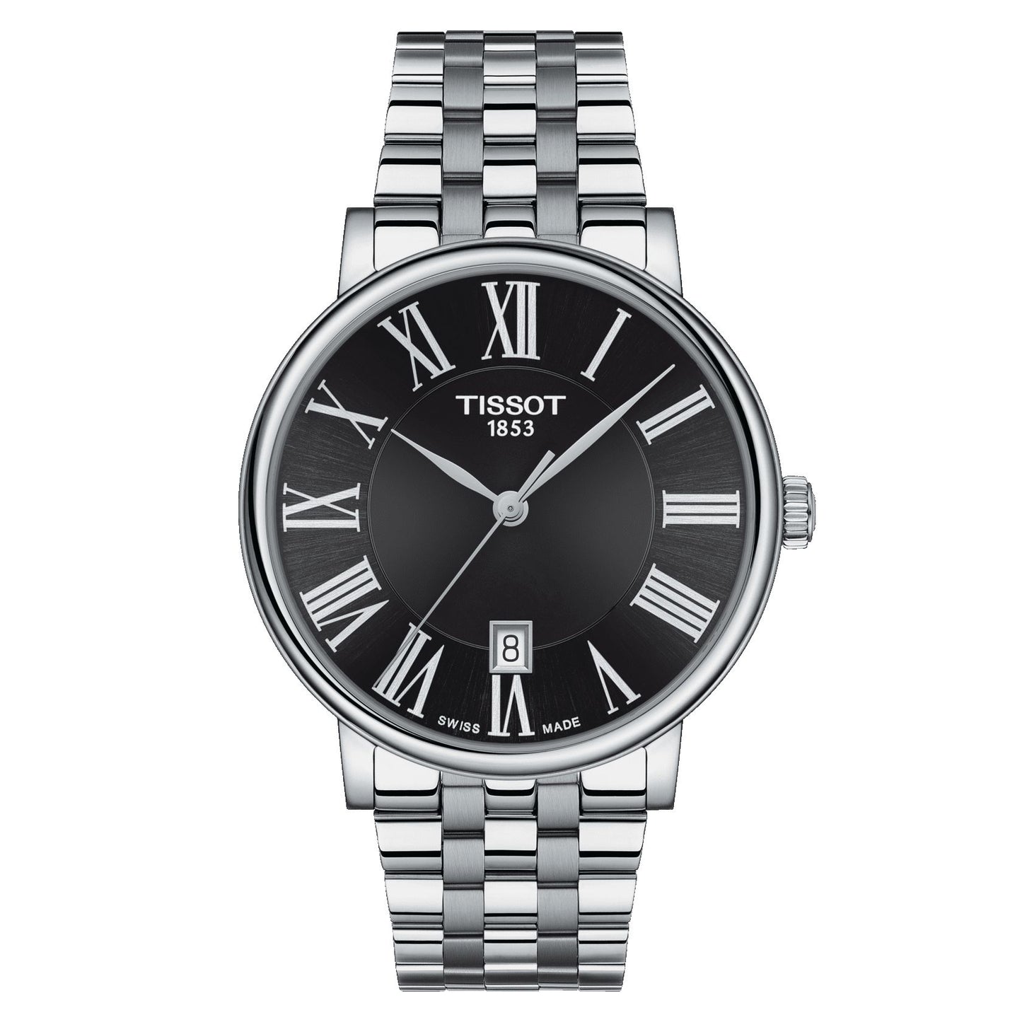 Tissot Carson Premium (Stainless Steel, Grey) Roman