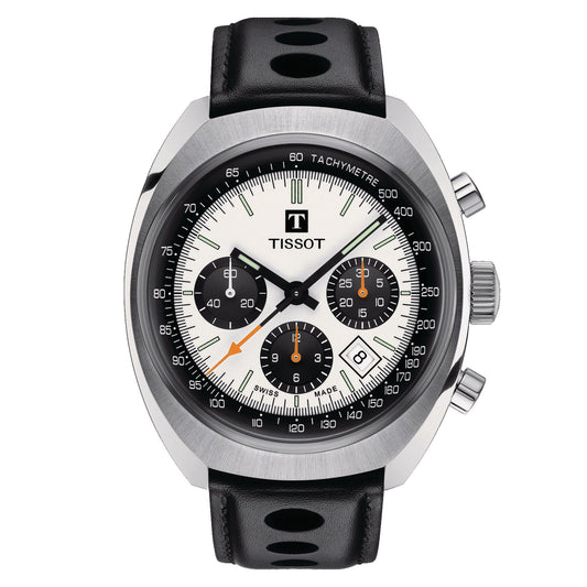 Tissot Heritage 1973 (Leather, Black) Indexes